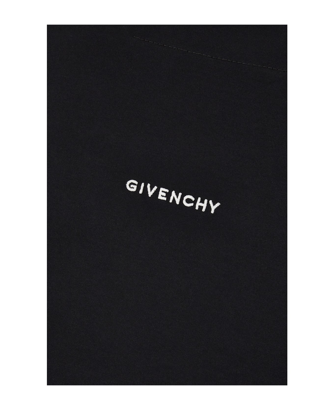 Givenchy Black Cotton T-shirt - 001
