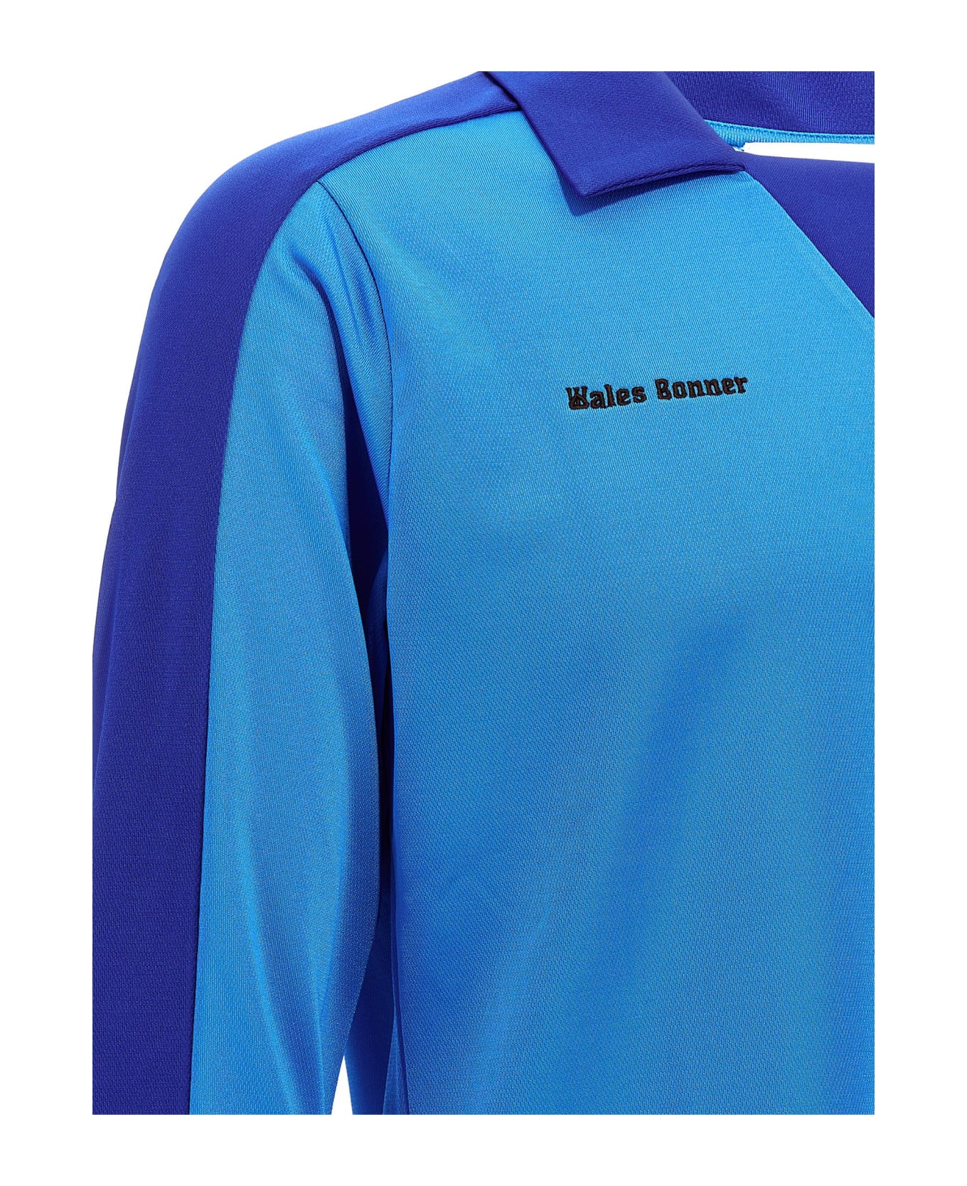 Wales Bonner 'home Jersey' Sweater - Blue