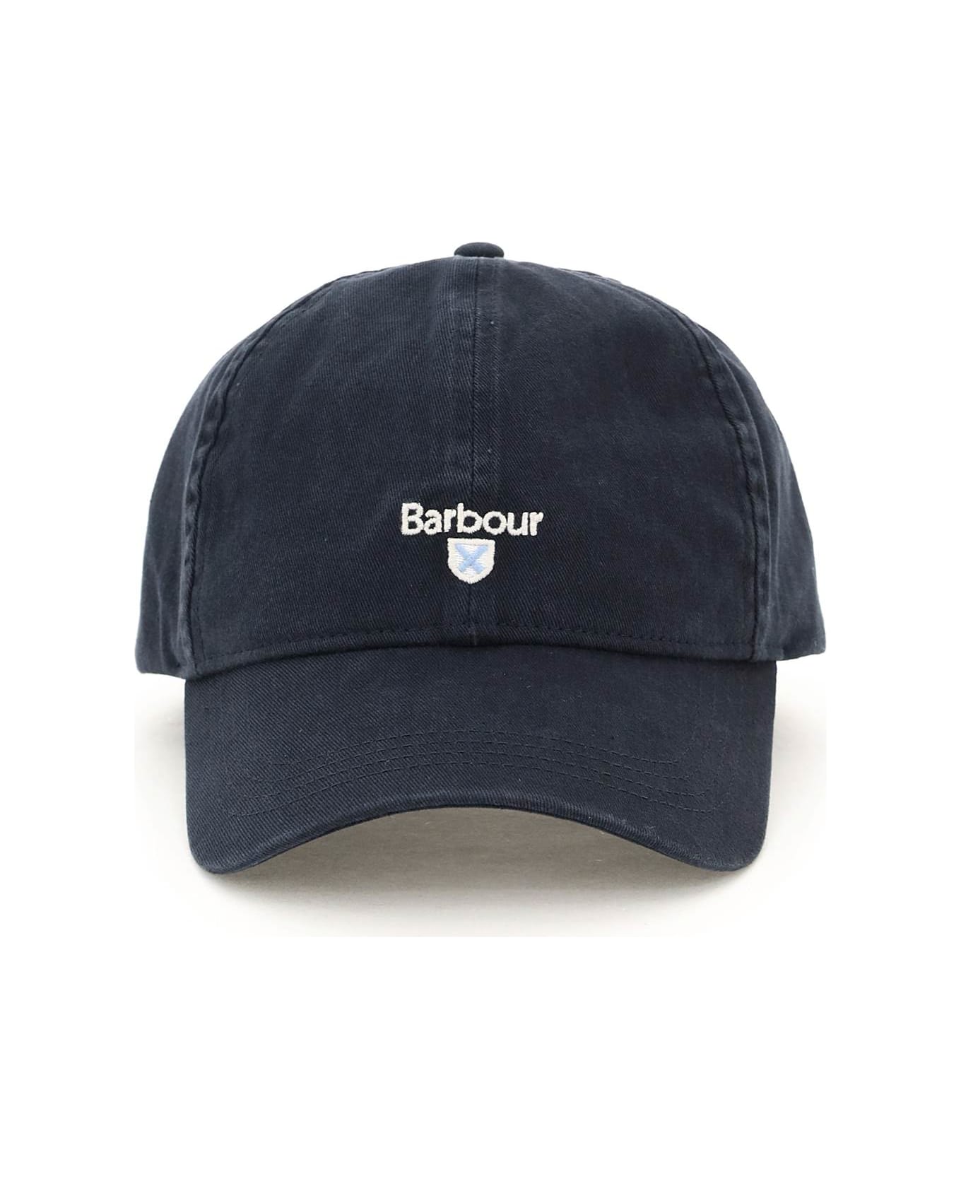 Barbour Cascade Baseball Cap - NAVY (Blue) コート