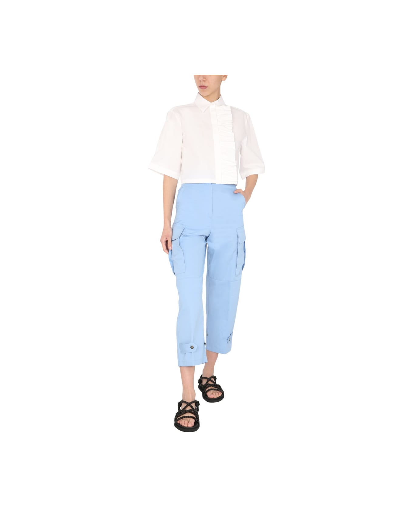 MSGM Cargo Pants - BLUE