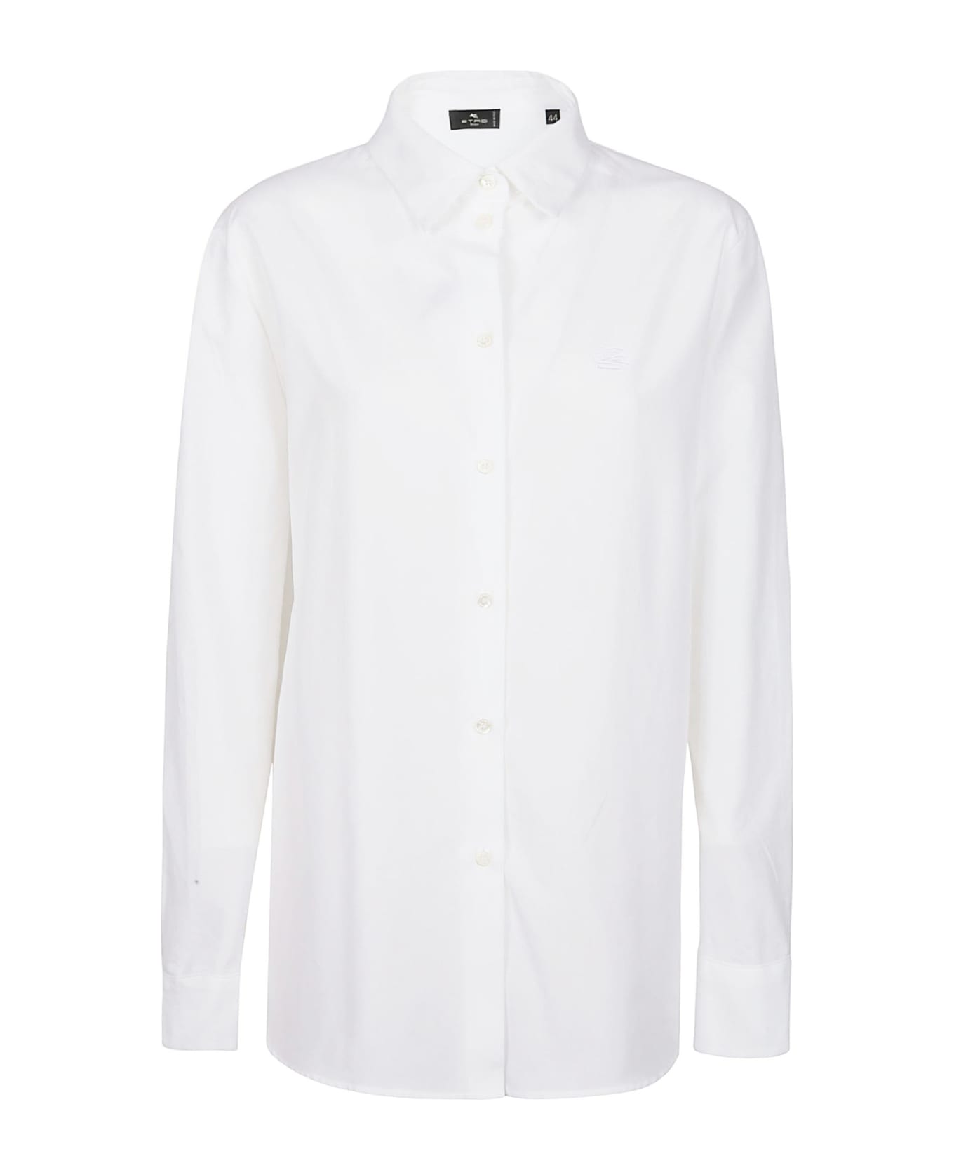 Etro Long Sleeve Oxford Boyfit Shirt - Bianco シャツ