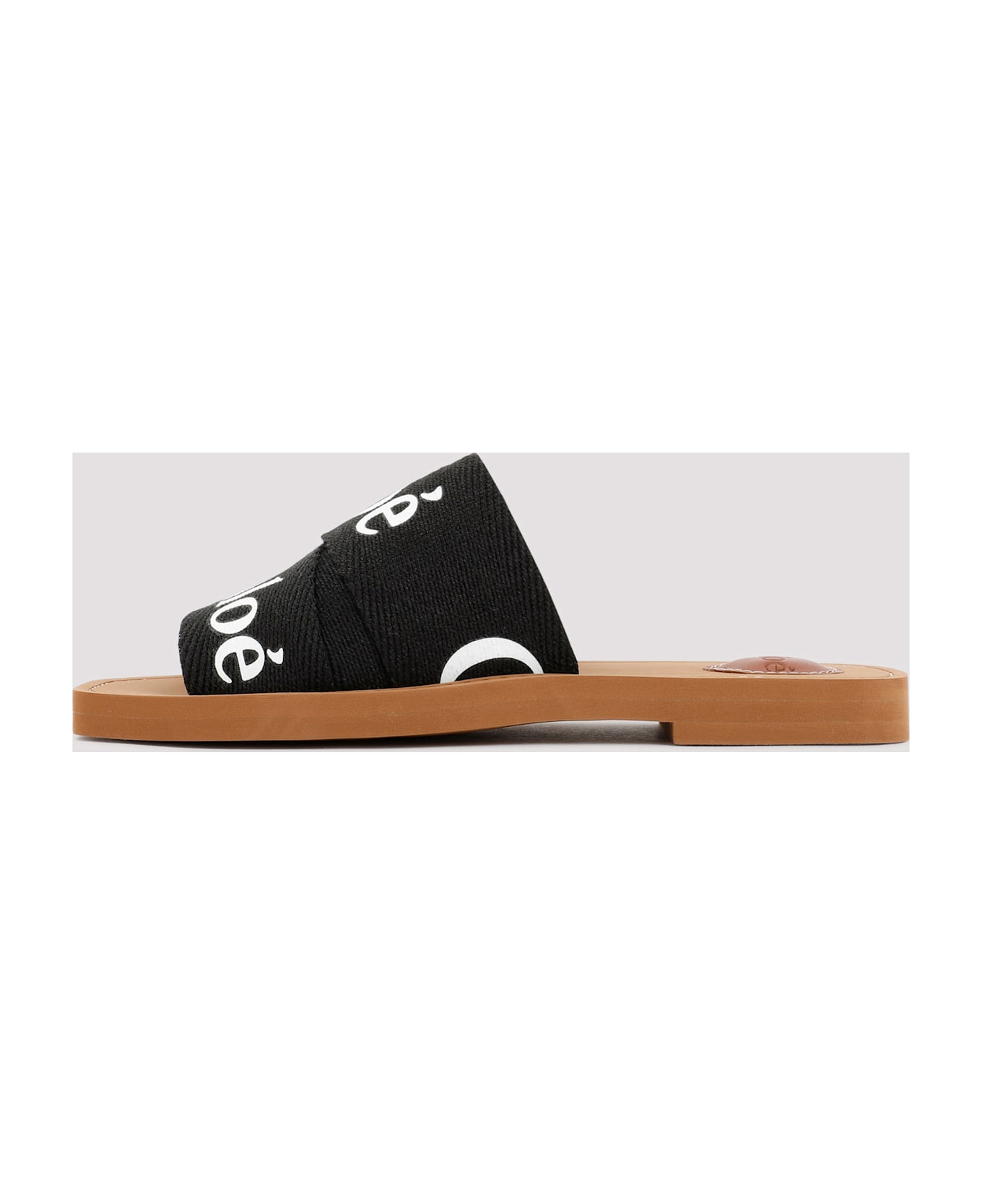 Chloé Woody Open-toe Sandals - Black
