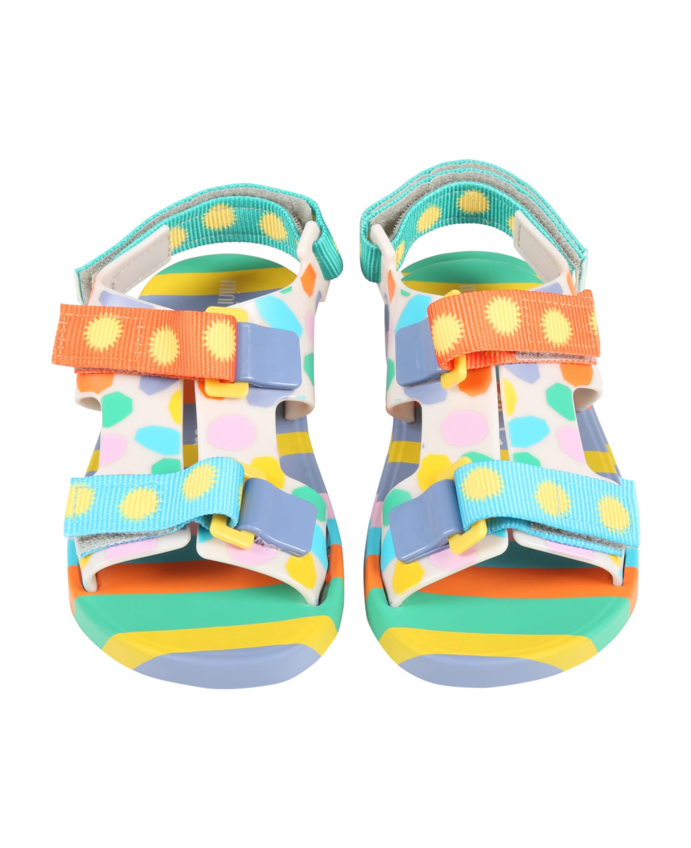 Melissa Multicolor Sandals For Kids With Sun - Multicolor