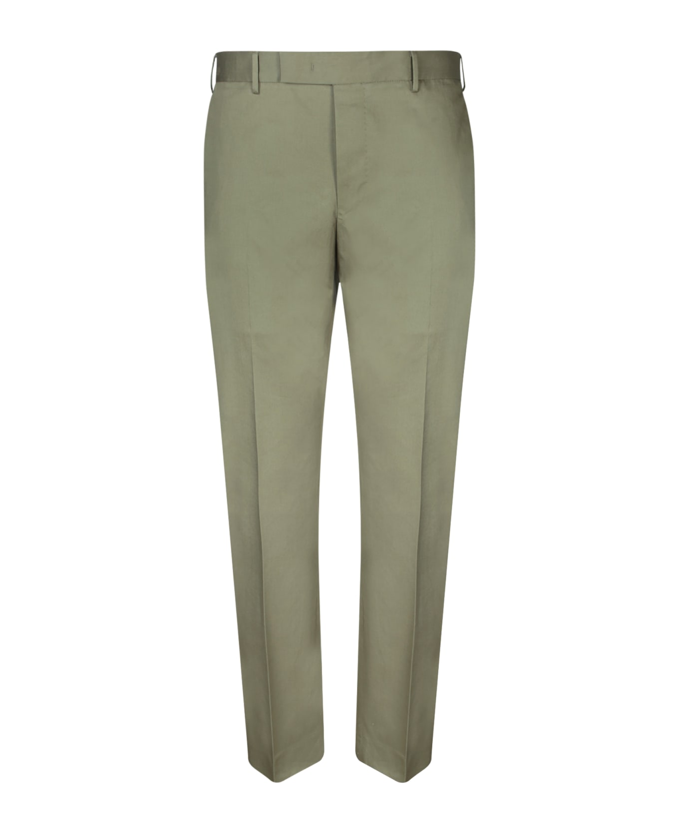 PT01 Dieci Military Green Trousers - Green