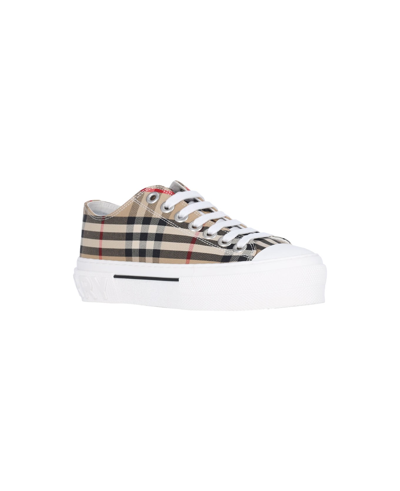 Burberry 'vintage Check' Sneakers - NEUTRALS