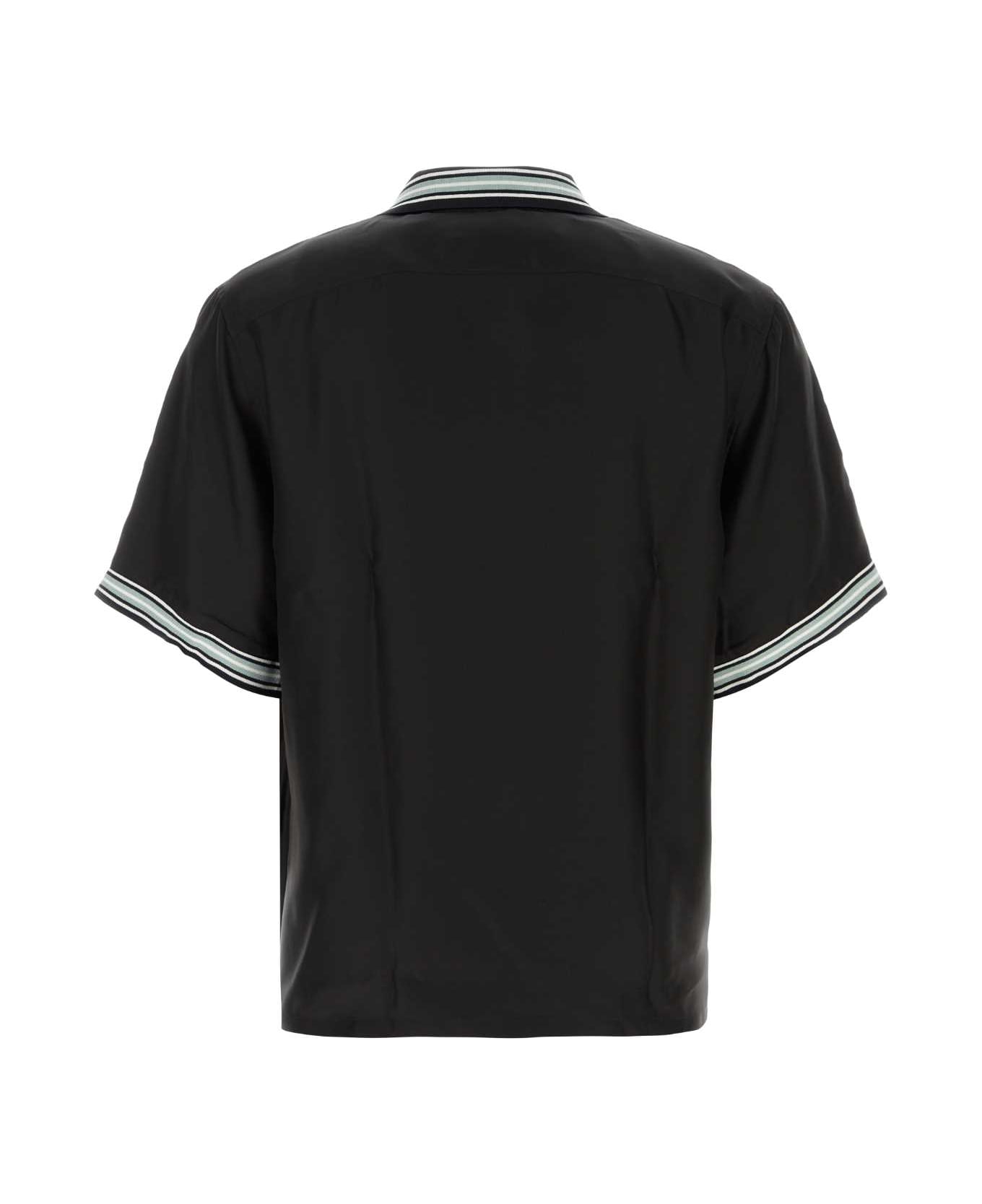 Prada Black Twill Shirt - NERO