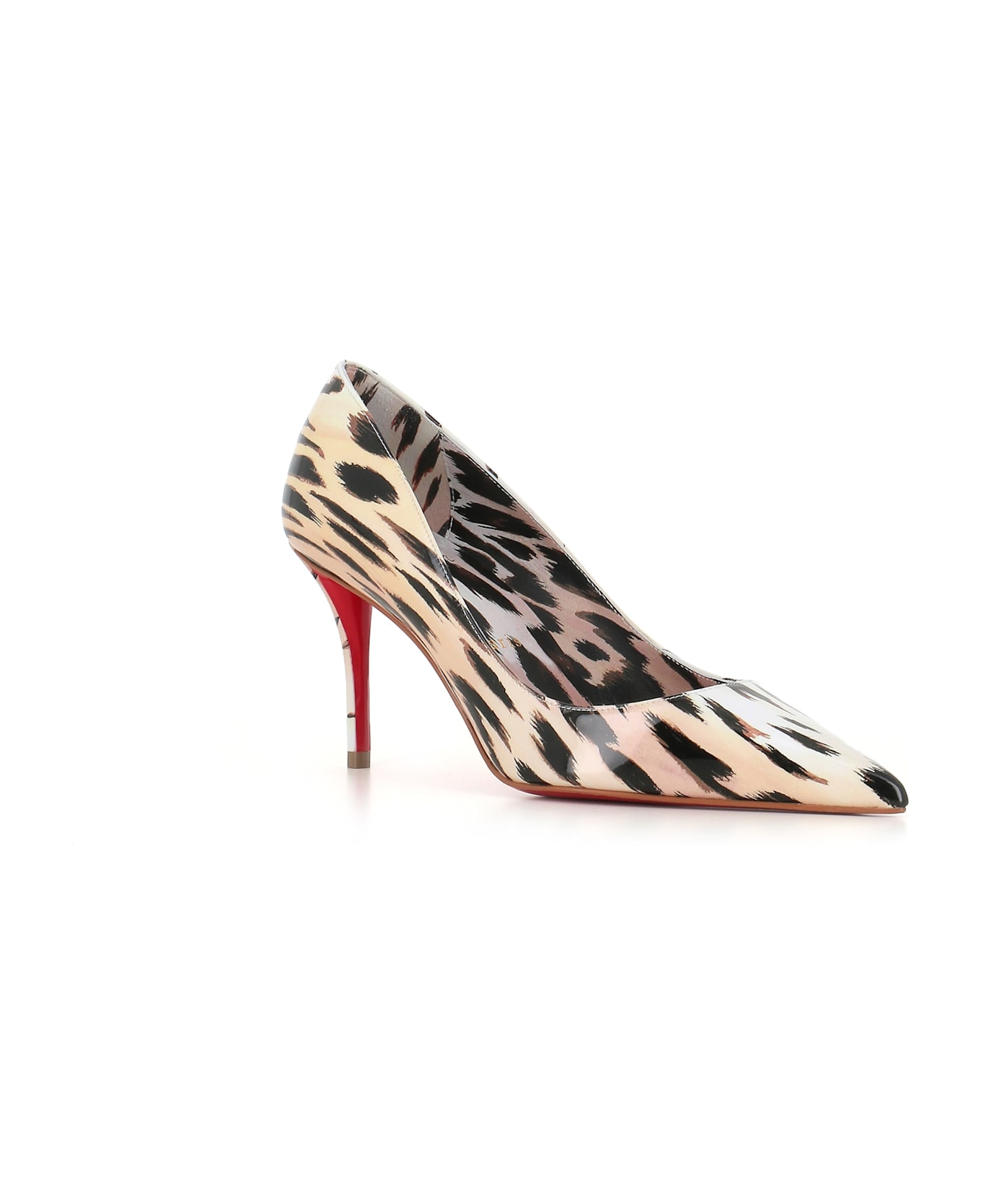 Christian Louboutin Décolletè Miss Z 80 - Leopard