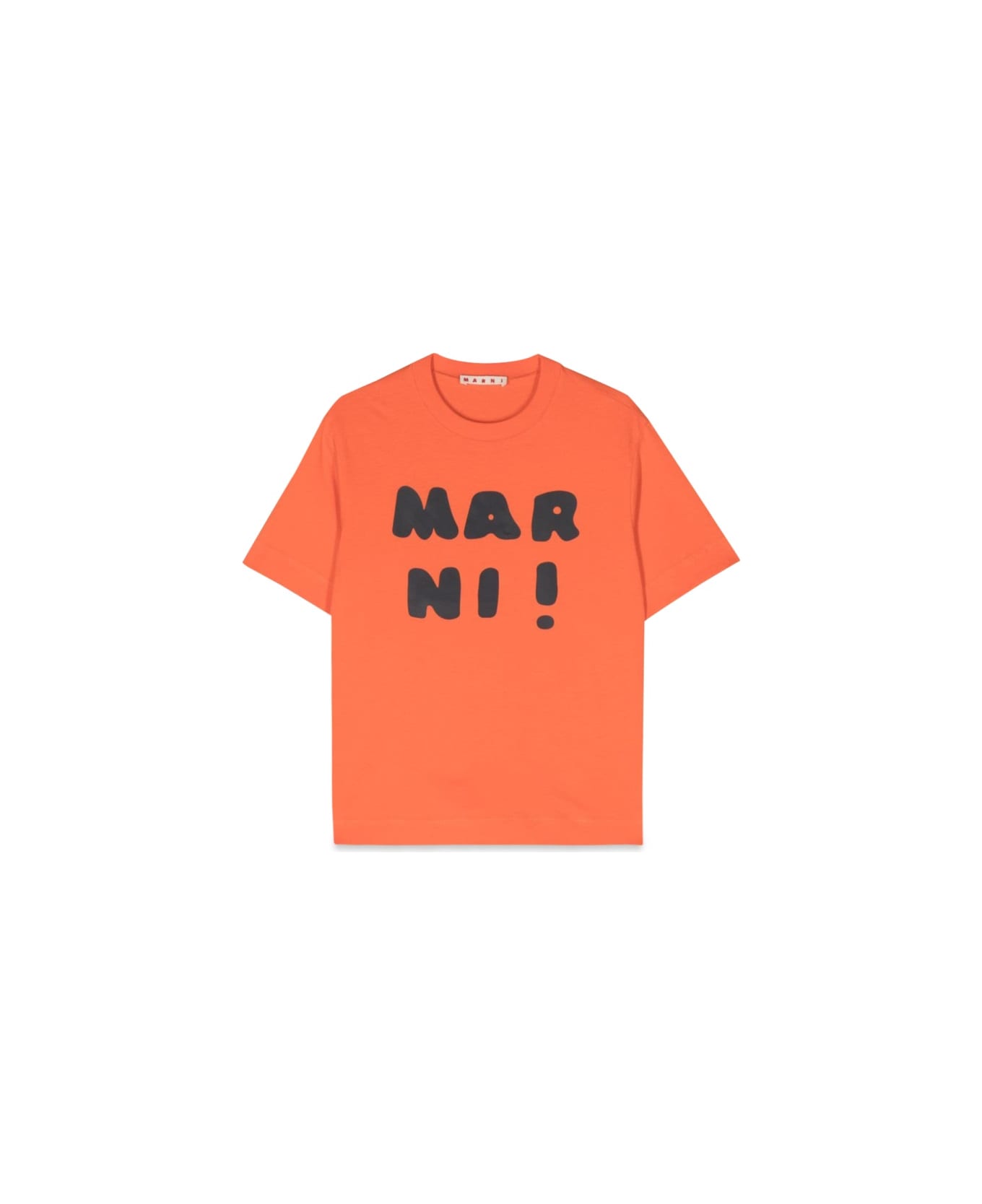 Marni T-shirt Logo - ORANGE
