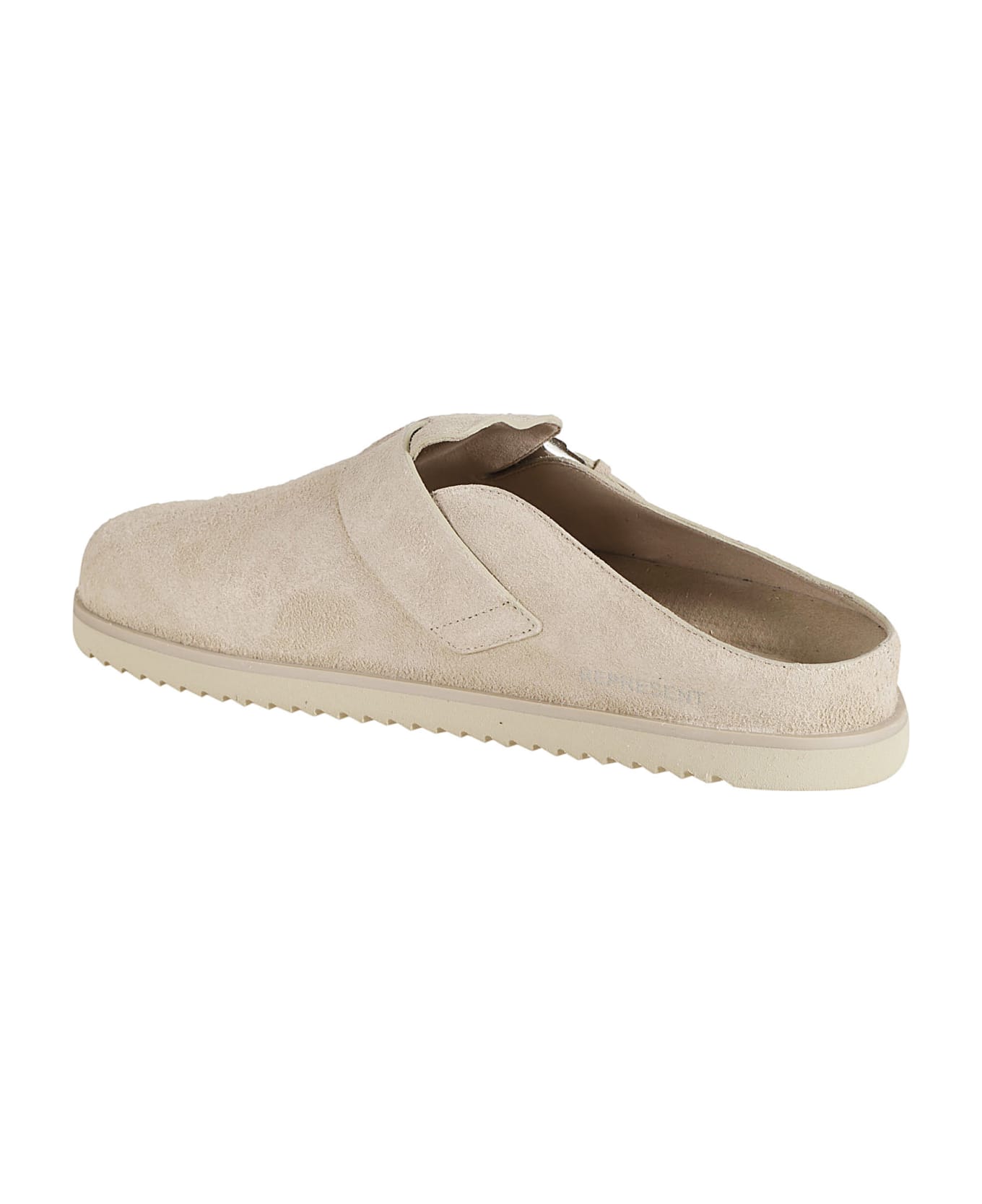 REPRESENT Logo Detail Mules Shoes - TAUPE