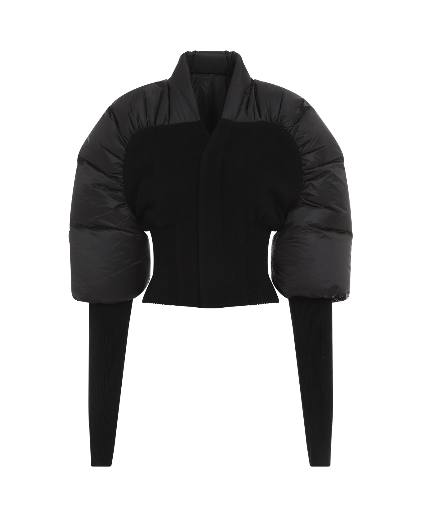 Rick Owens Duvetina Coat - Black