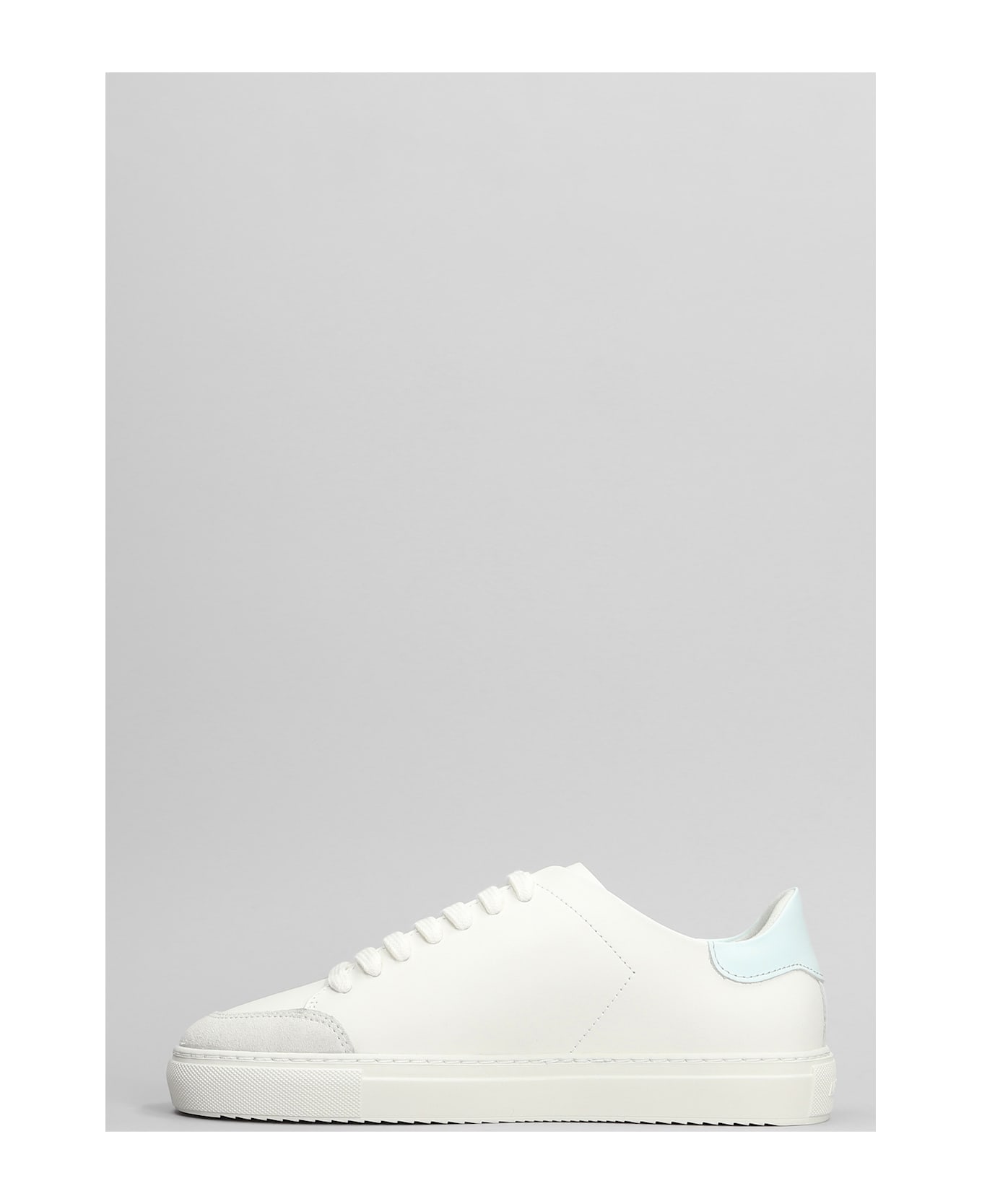 Axel Arigato Clean 90 Sneakers In White Suede And Leather - white