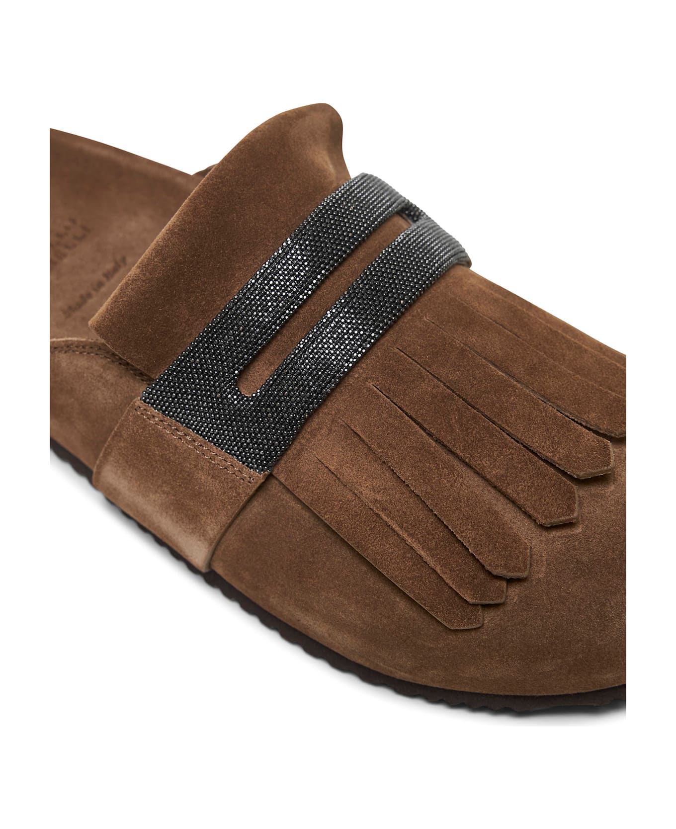 Brunello Cucinelli Monile Sabots - Sesamo