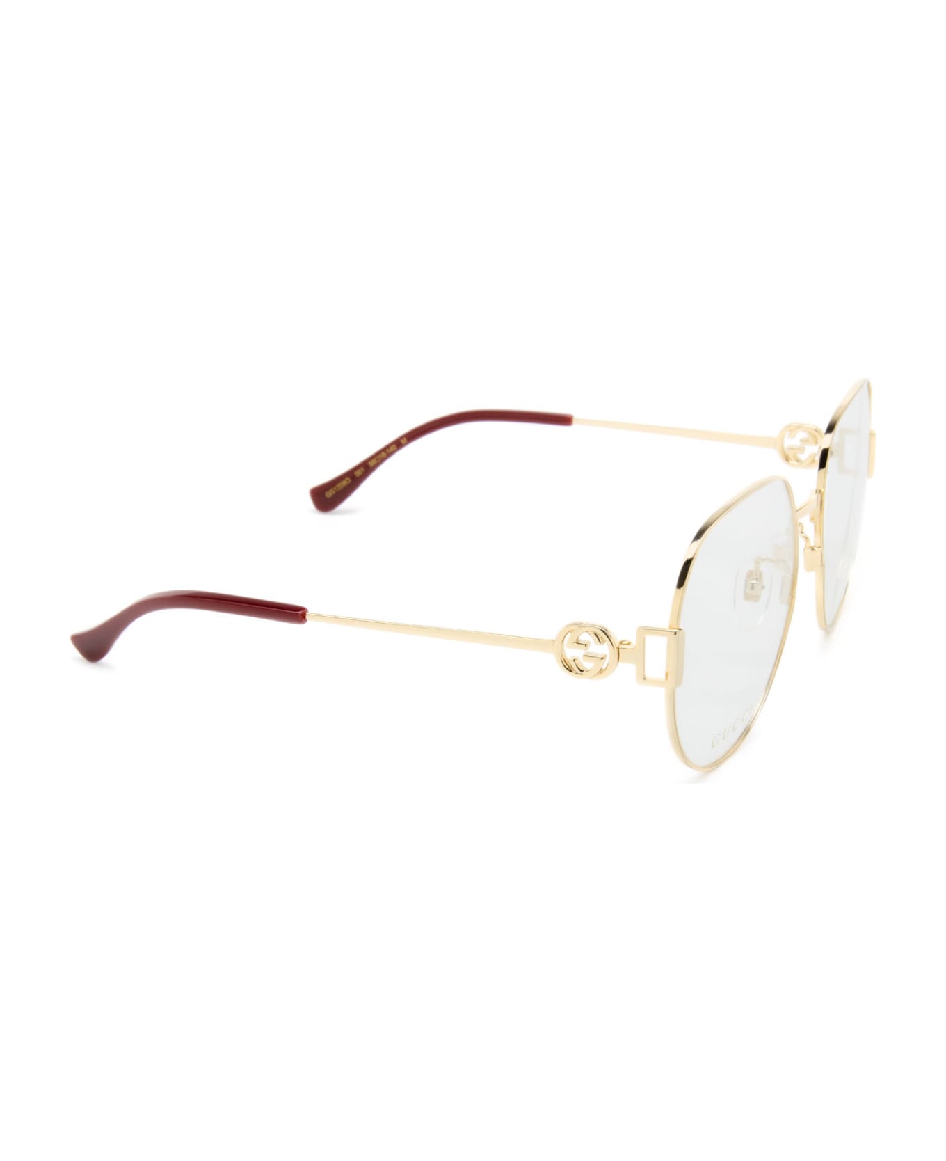 Gucci Eyewear Gg1208o Gold Glasses - Gold