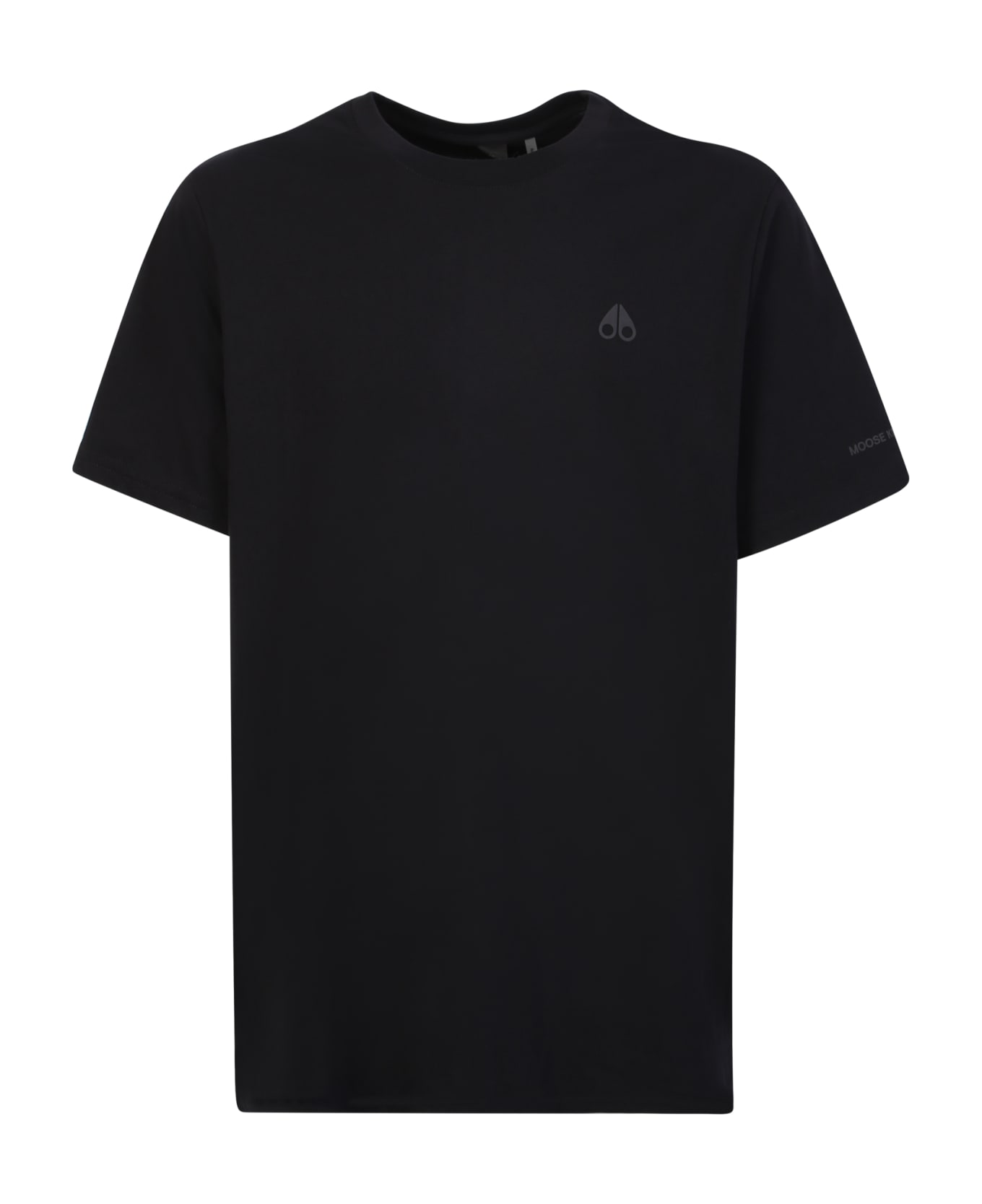 Moose Knuckles Black Satellite T-shirt - Black