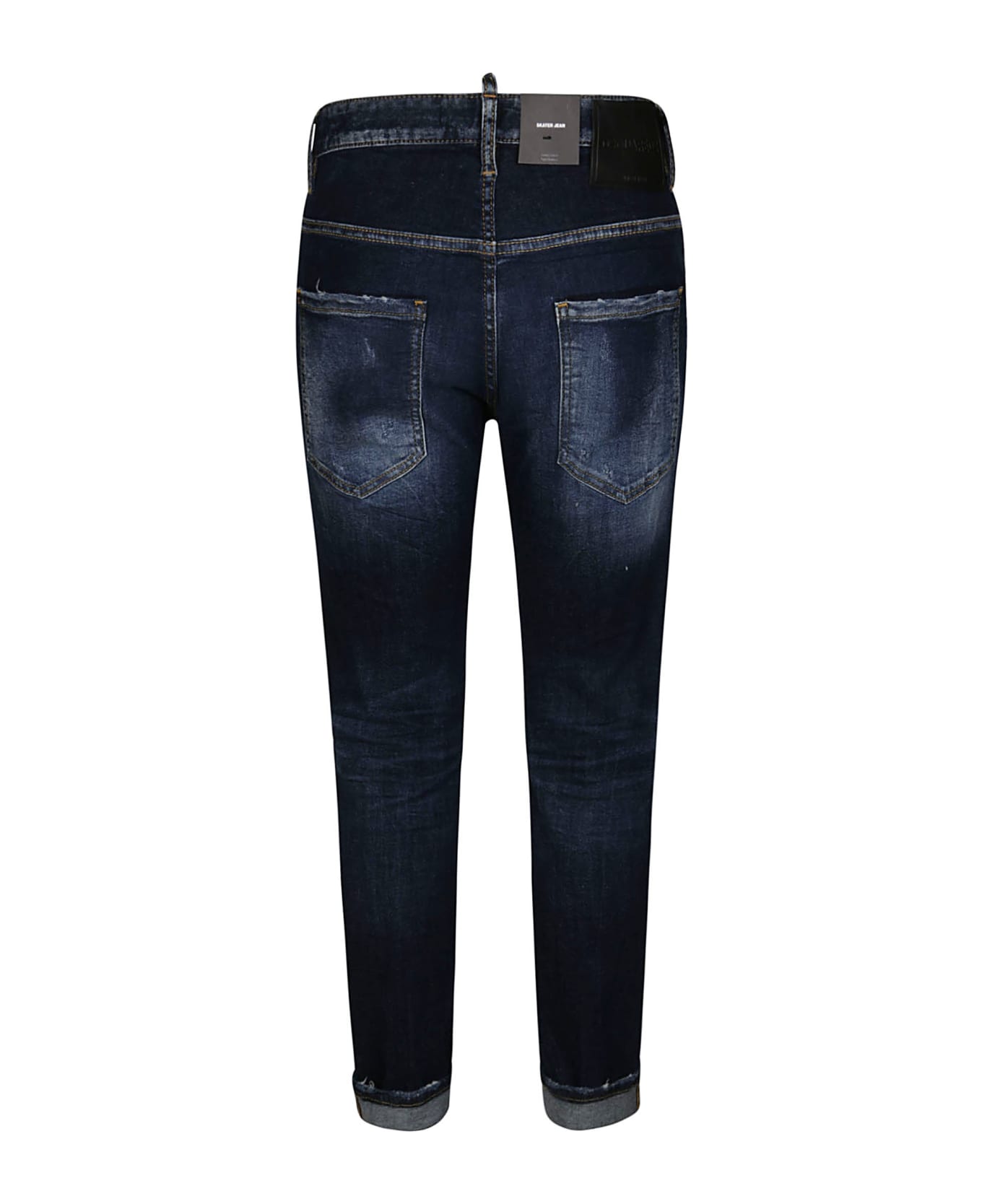 Dsquared2 Distressed Denim Jeans - BLUE
