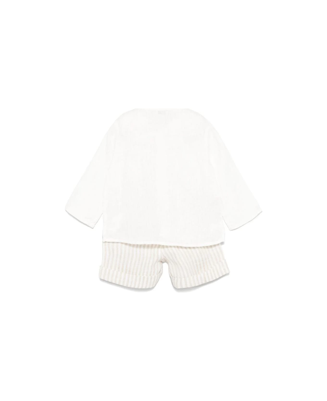 Il Gufo Two-piece Suit - BEIGE