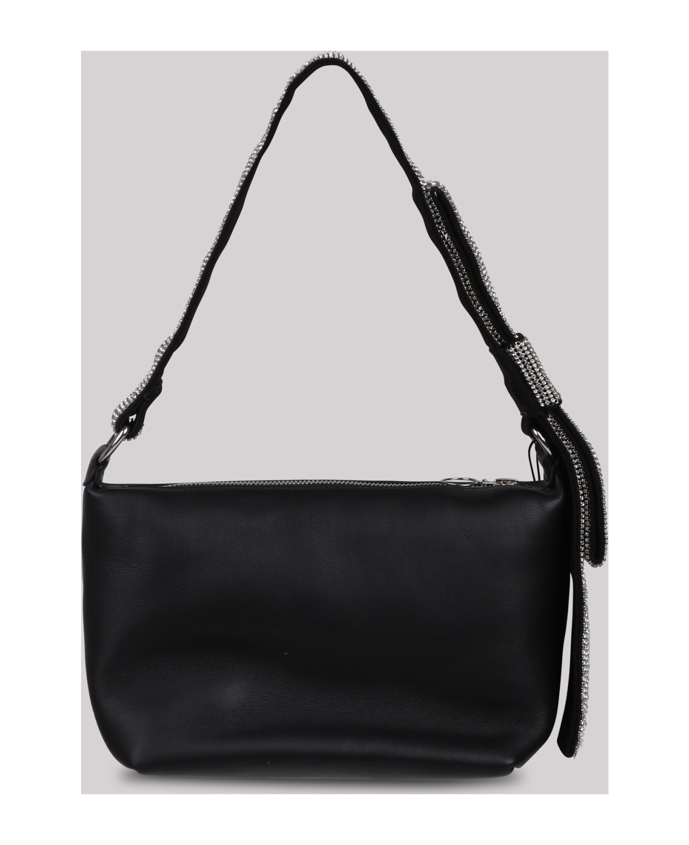 Kara Crystal Bow Leather Shoulder Bag ショルダーバッグ