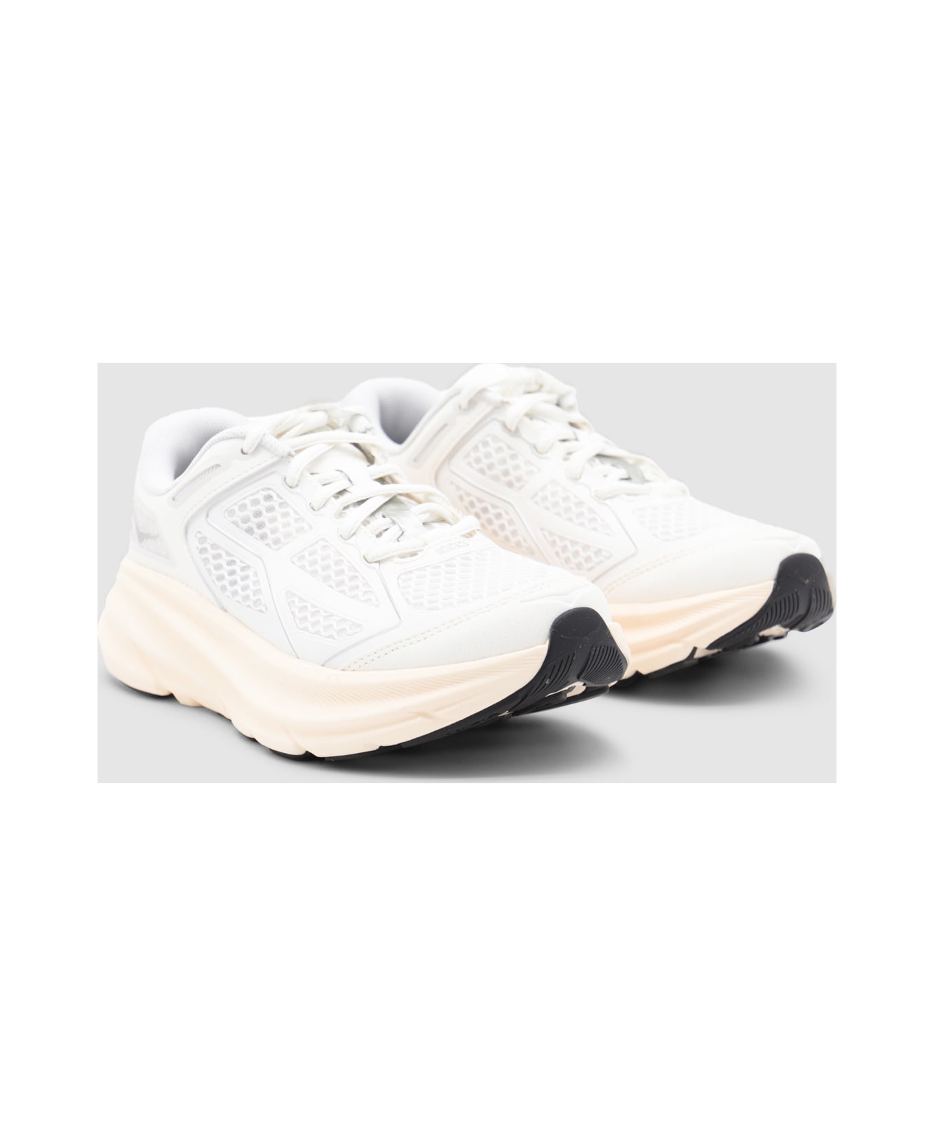 Hoka White Clifton Sneakers