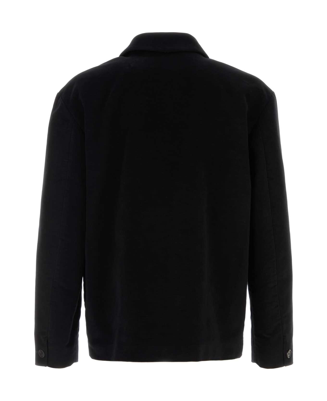 The Row Black Velvet Kian Blazer - Black
