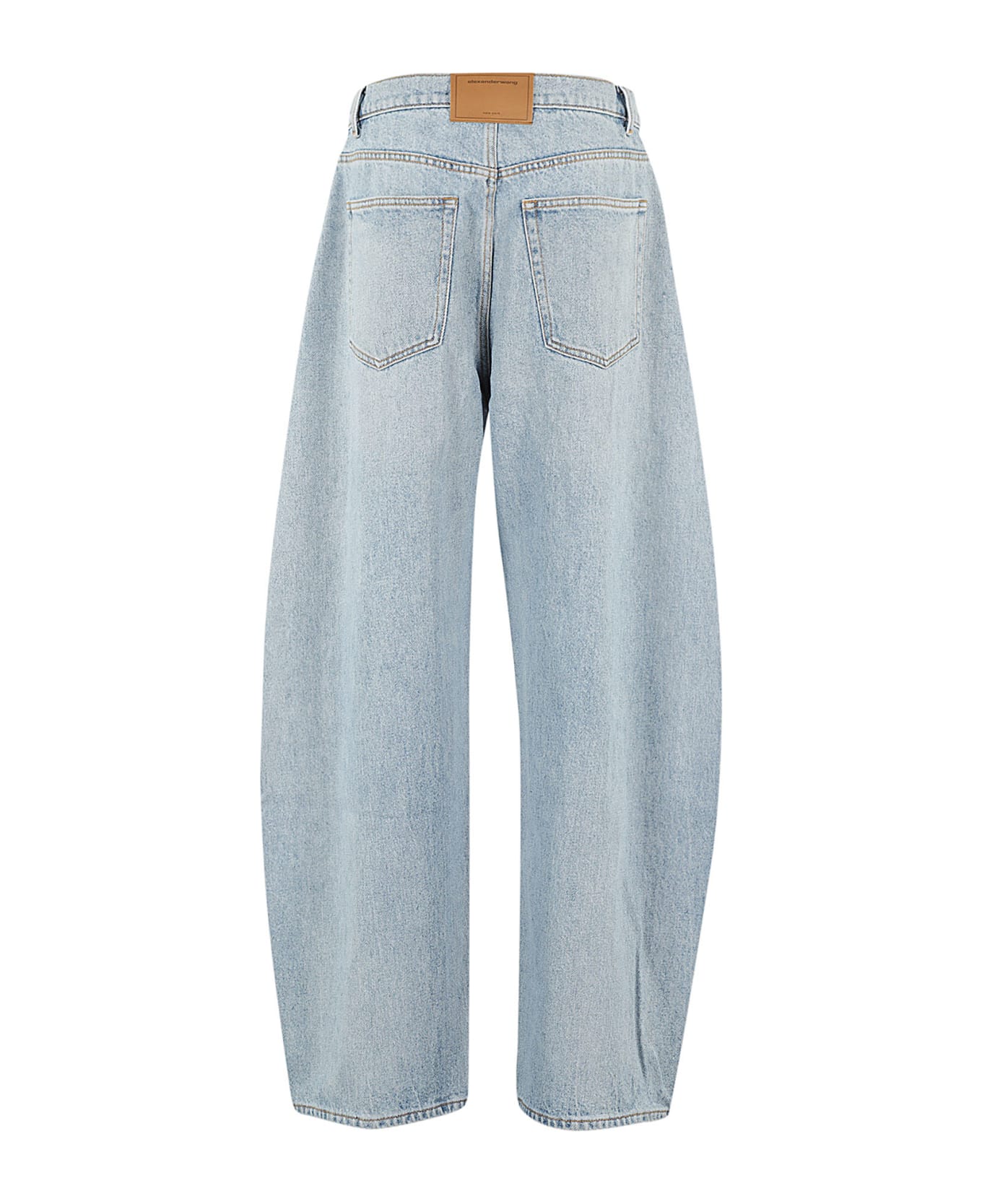 Alexander Wang Oversized Rounded Low Rise Jean - A