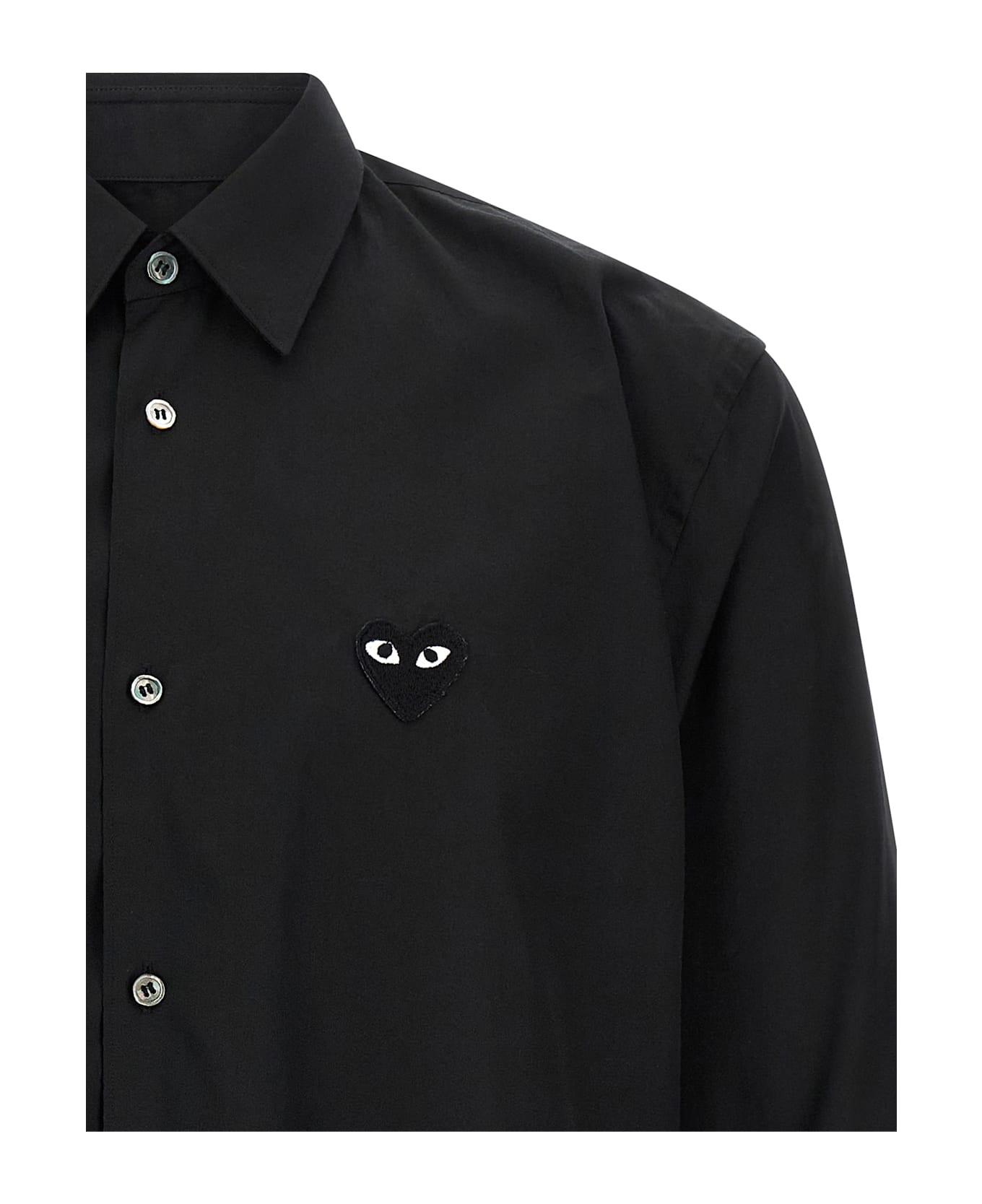 Comme des Garçons Play 
black Heart
 Shirt - Black  