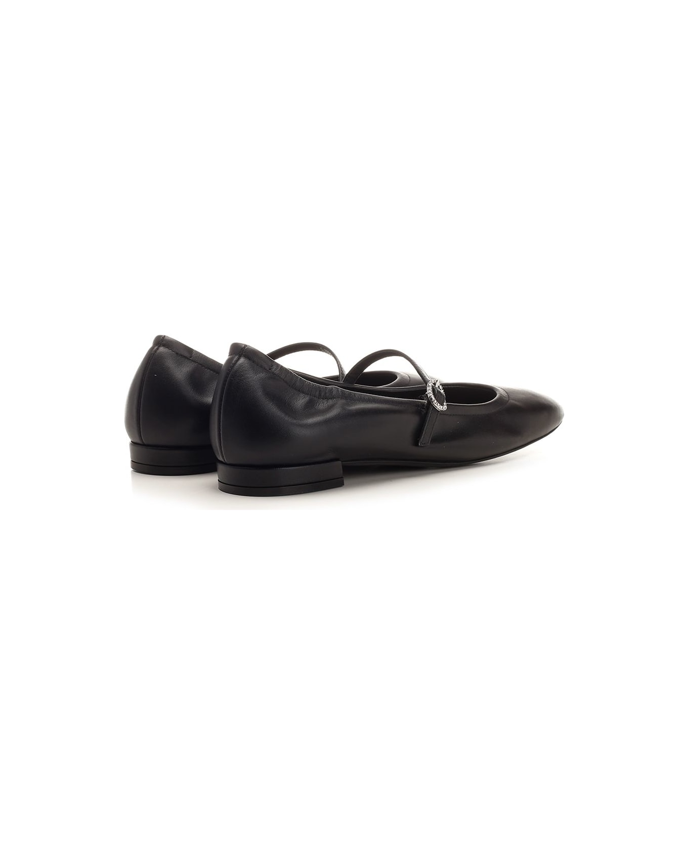 Stuart Weitzman Claris Ballet Flat - Black