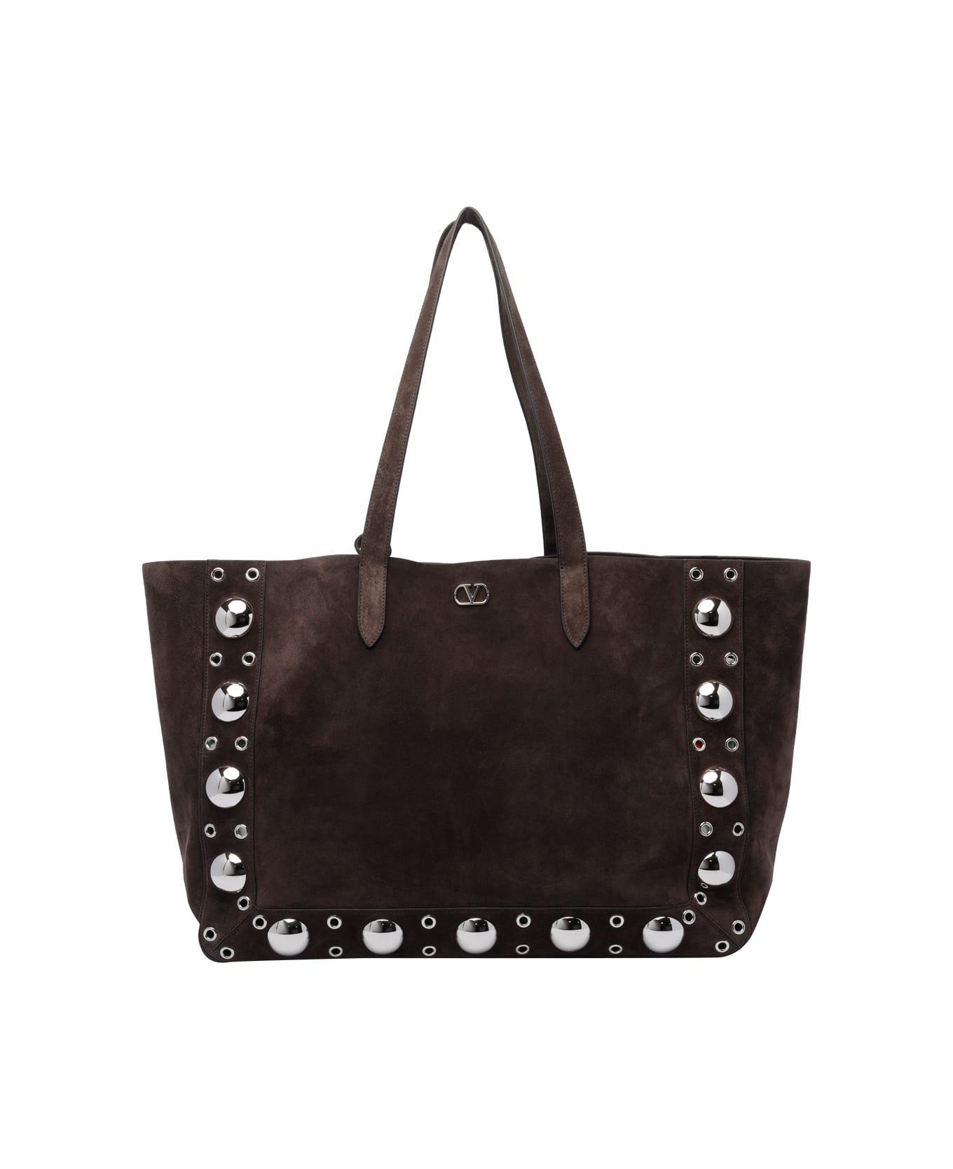 Valentino Garavani Big Nellcote Shopping Bag - Brown