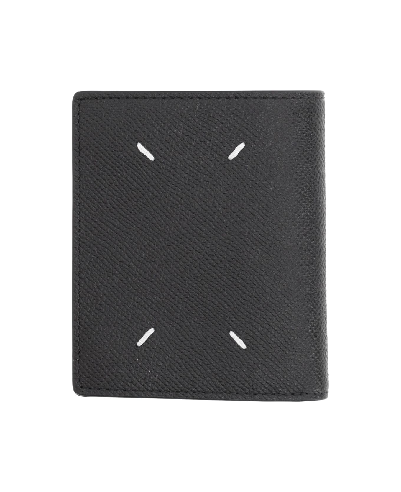 Maison Margiela "four Stitches" Card Holder - BLACK