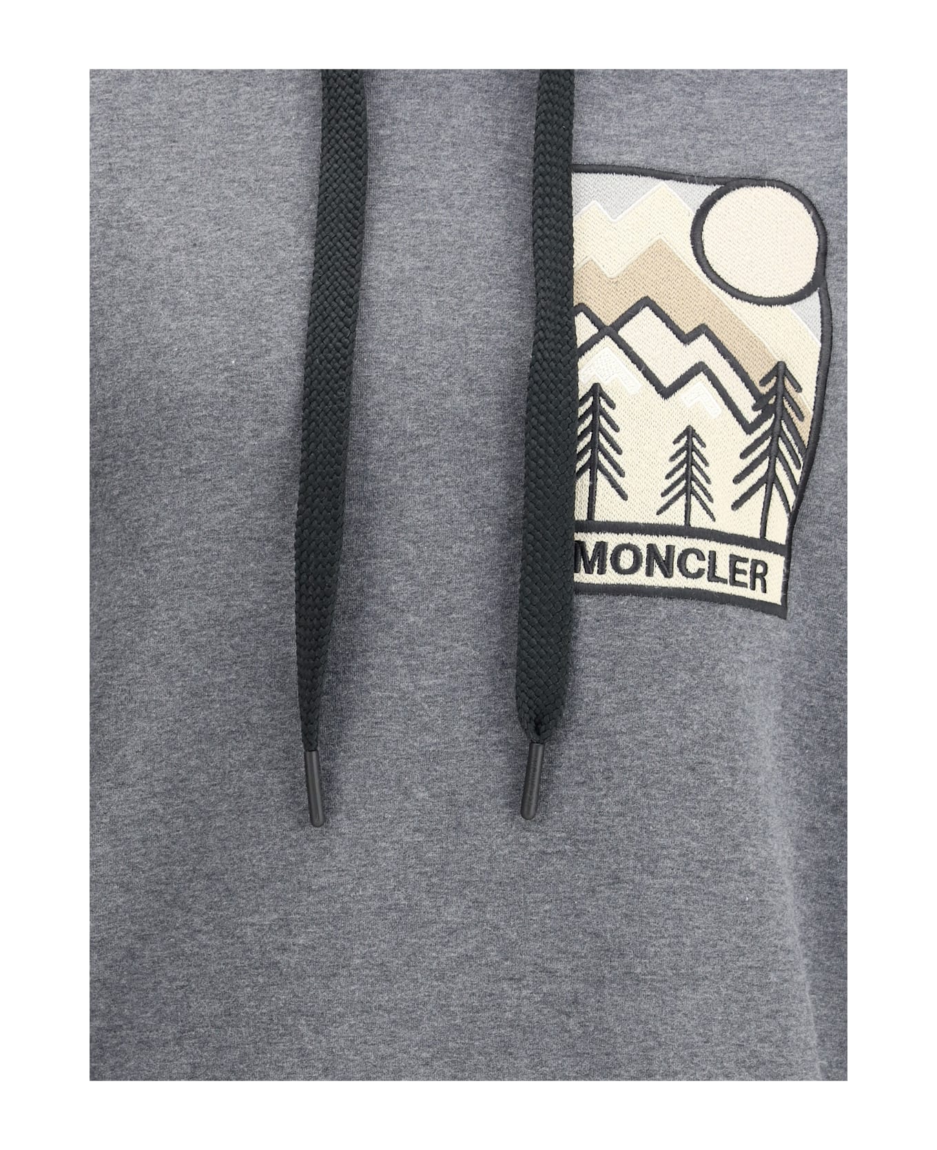 Moncler Grenoble Mountain-logo Hoodie Sweater