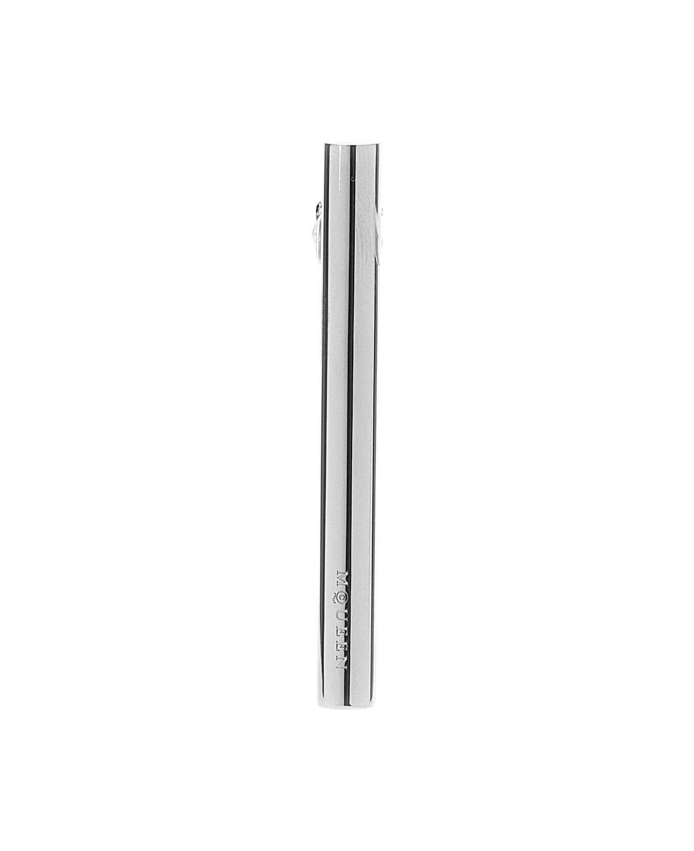 Alexander McQueen 'cross-bar' Earrings - Silver