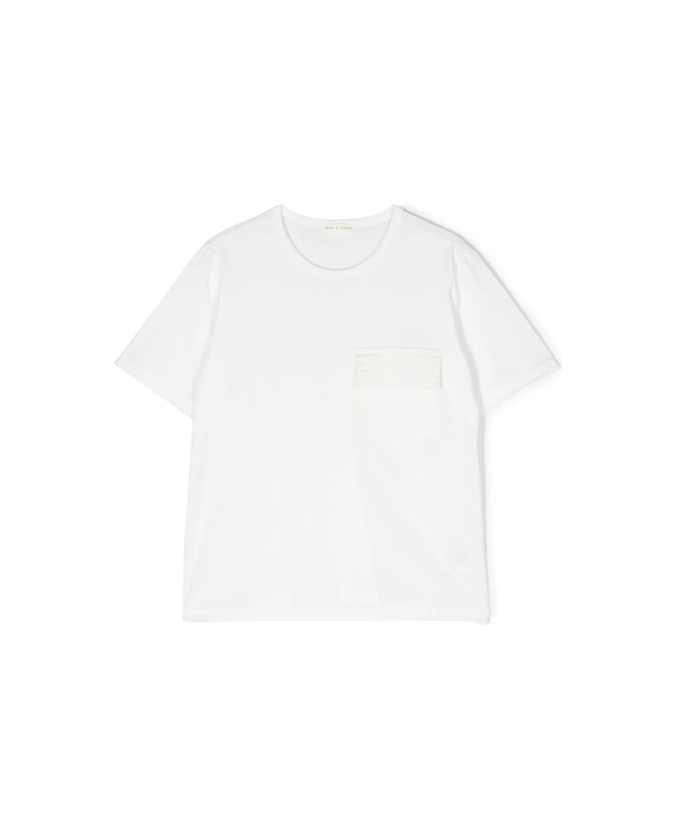 Zhoe & Tobiah T-shirt Bianca - White