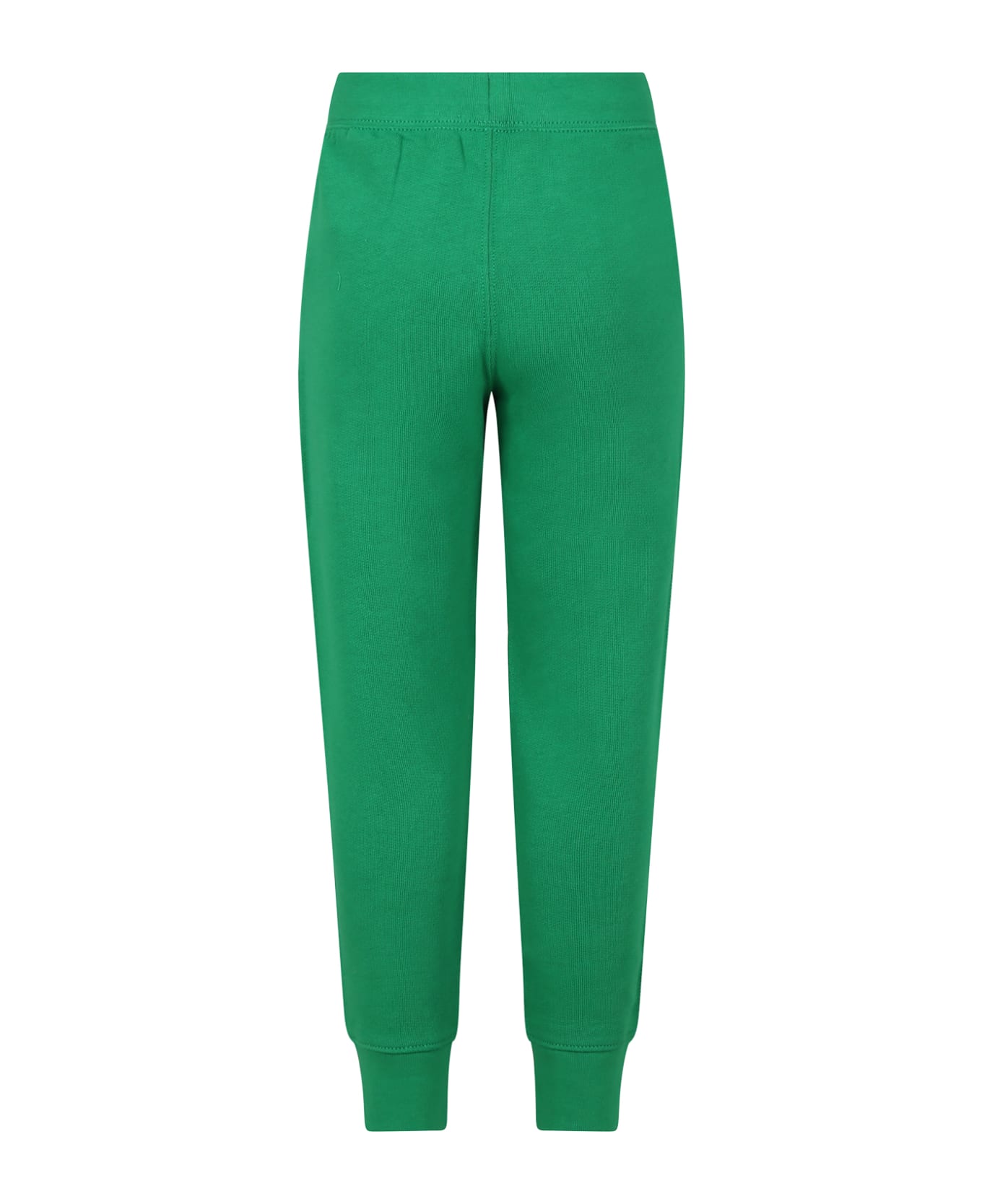Ralph Lauren Green Trousers For Boy - Green