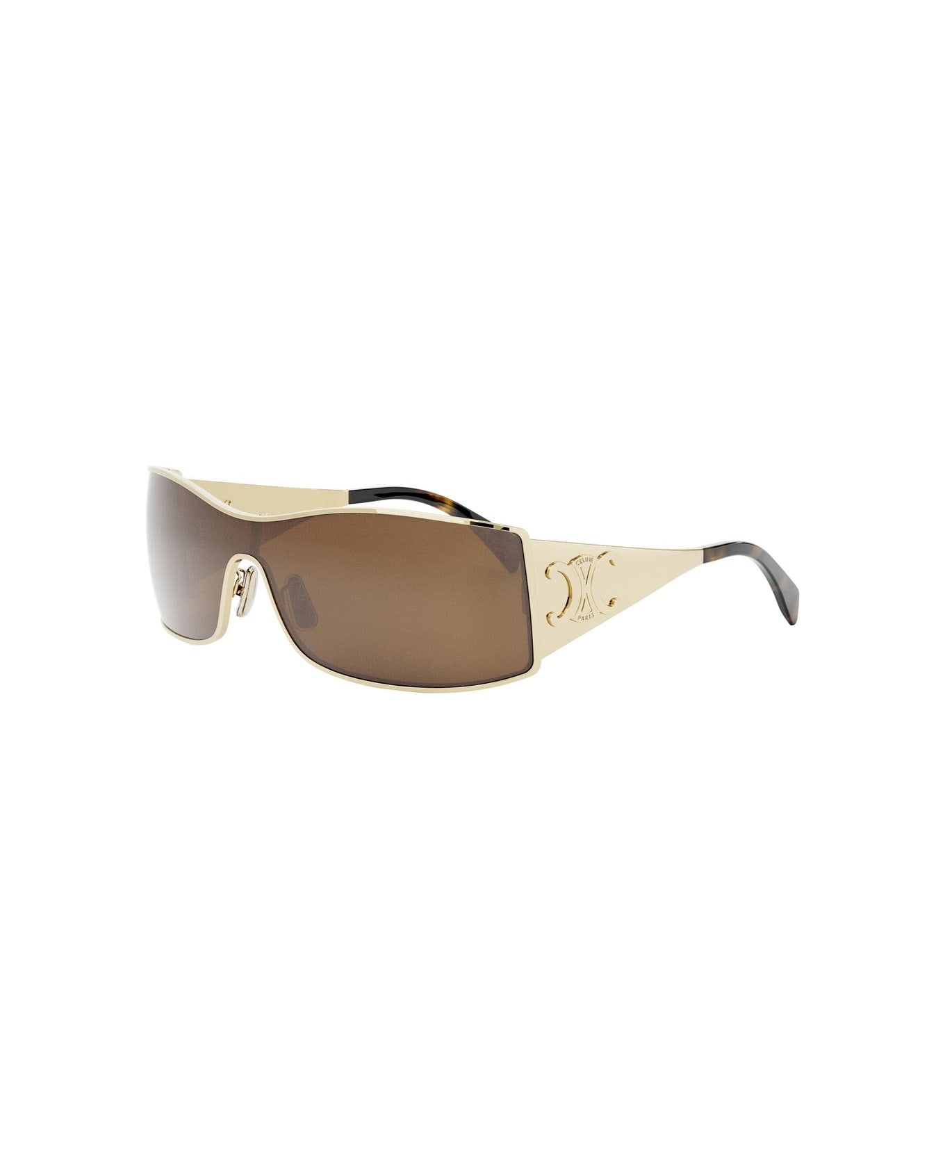 Celine Cl40283u Sunglasses - Oro/Marrone