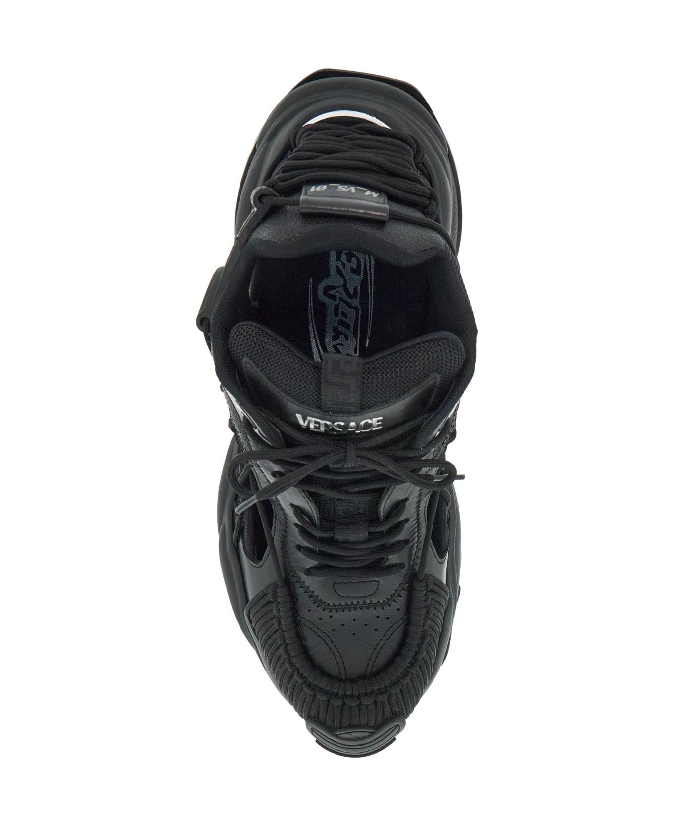 Versace Black Sneakers - BLACK (Black)