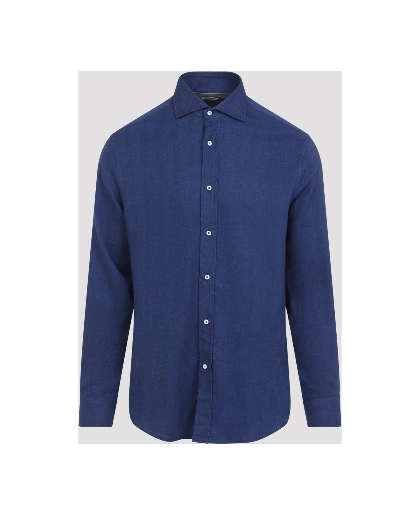 Brunello Cucinelli Flannel Shirt - Blu Colorato