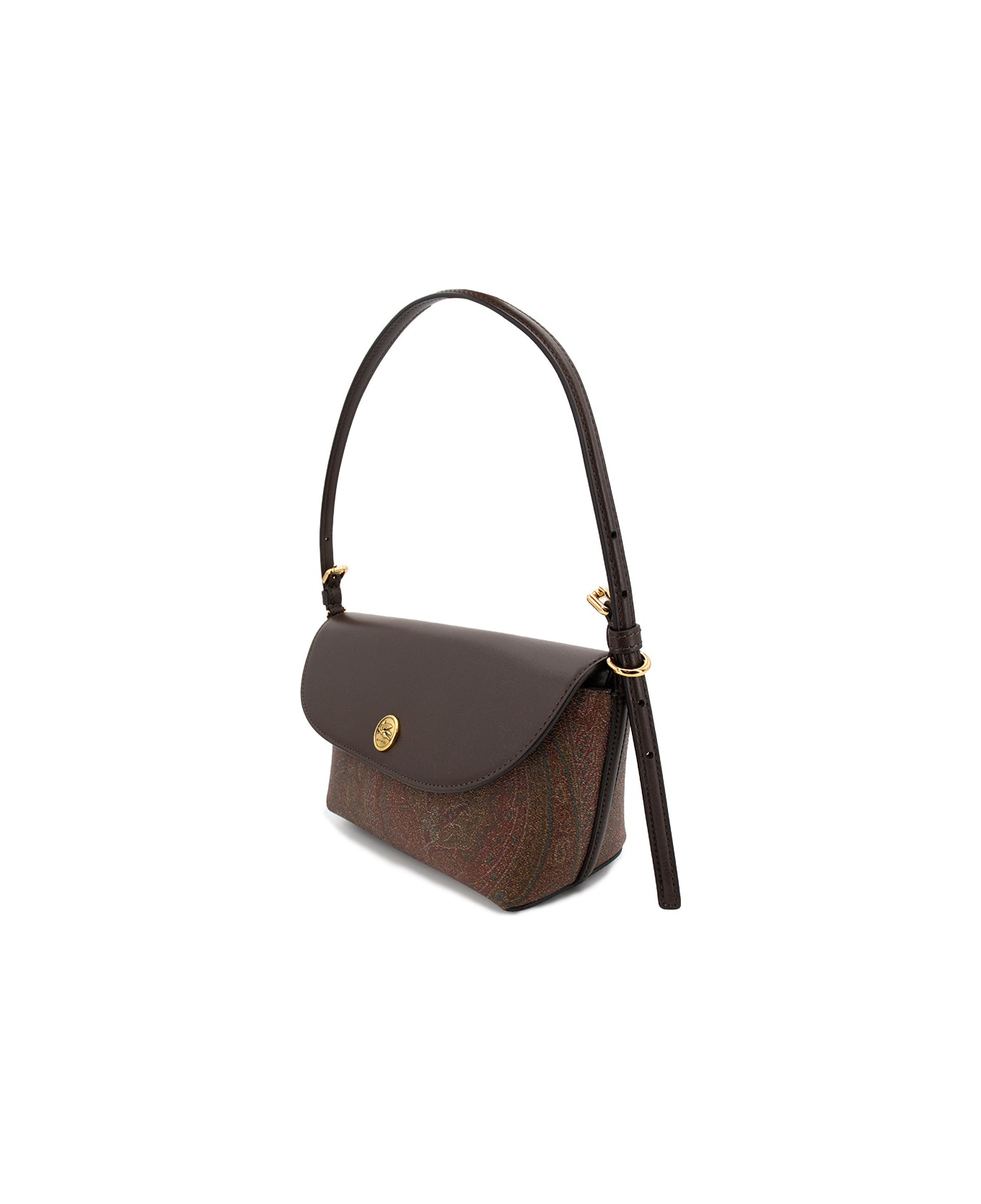 Etro Barchetta Piccola Shoulder Bag - BROWN