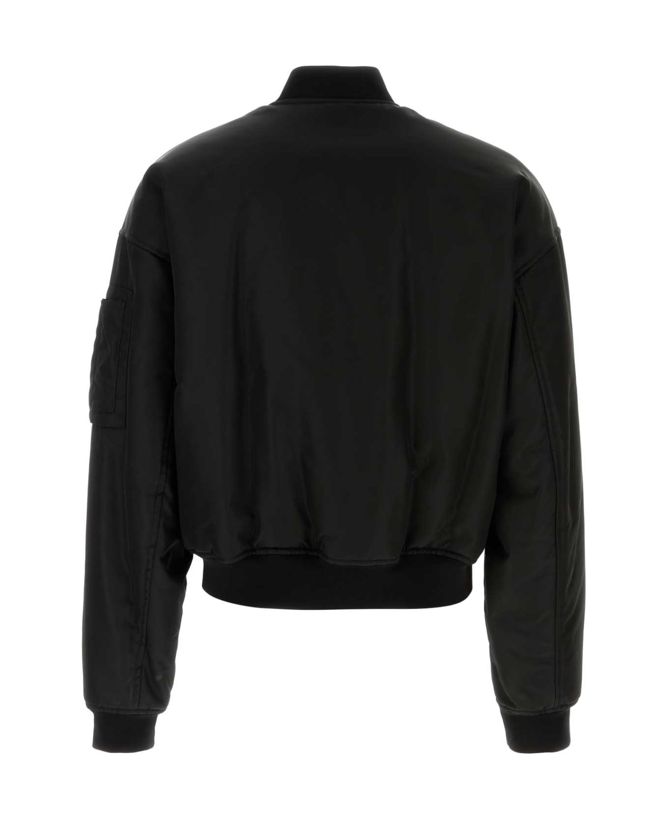 Dsquared2 Black Nylon 80 S Bomber Jacket - Black