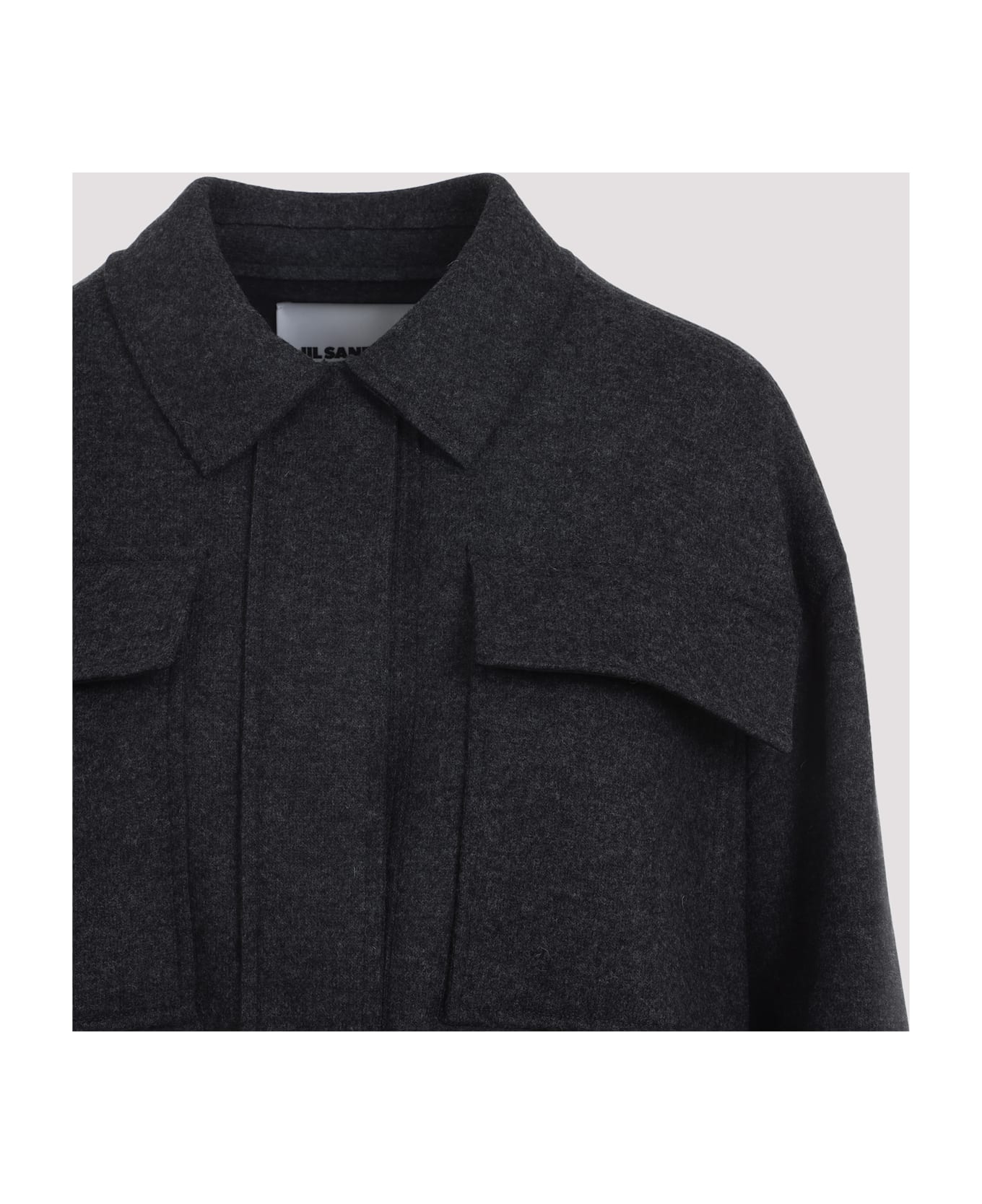 Jil Sander Long Sleeves 152 Polo - Magnet