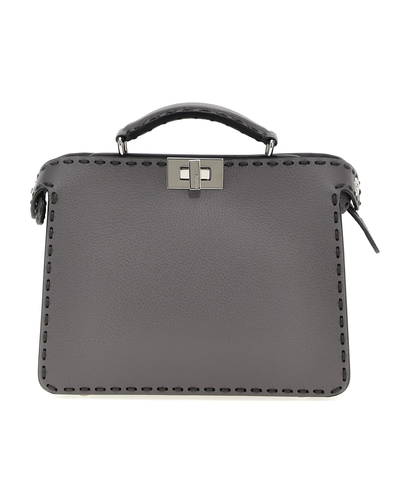 Fendi 'peekaboo Iseeu Small' Handbag - Gray