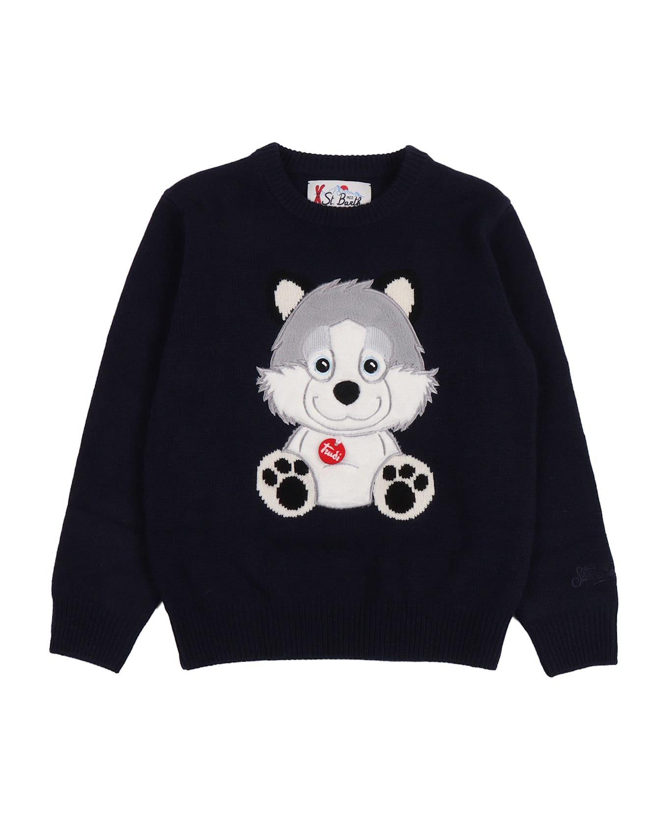 MC2 Saint Barth Douglas-trudi Wolf 61 Patch - BLUE