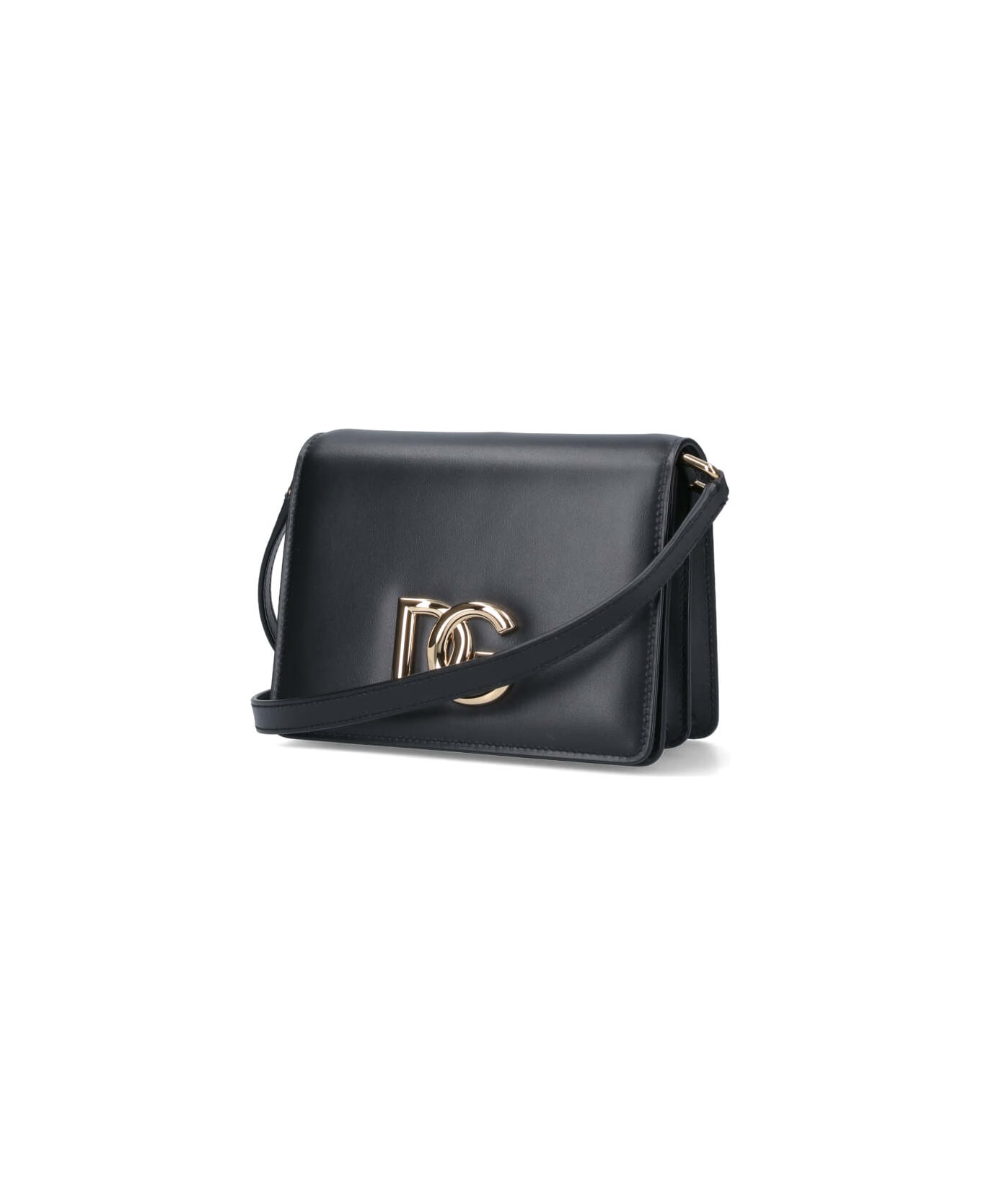 Dolce & Gabbana Logo Shoulder Bag - Black   クラッチバッグ