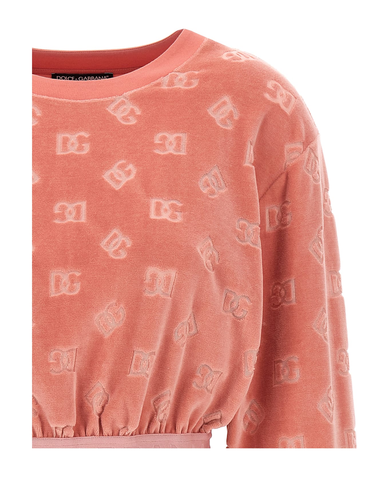 Dolce 
Gabbana Logo Sweatshirt - Pink