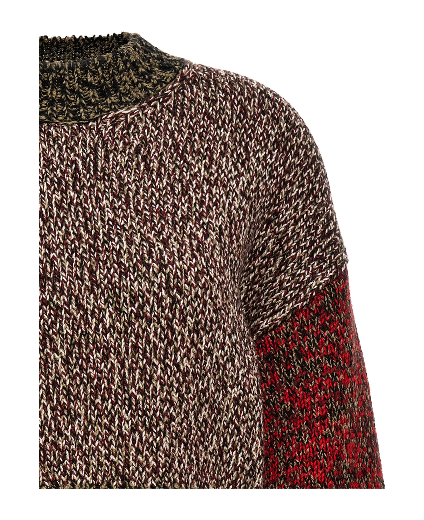 Loewe Mouliné Wool Sweater - Multicolor ニットウェア