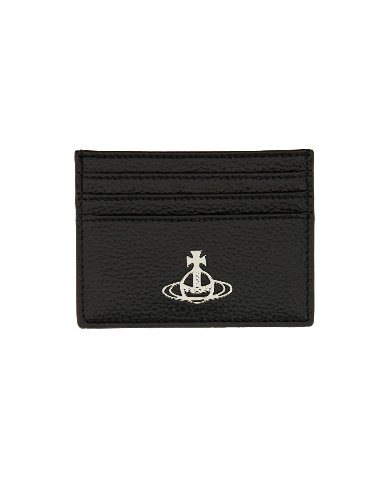 Vivienne Westwood "flat" Card Holder - BLACK