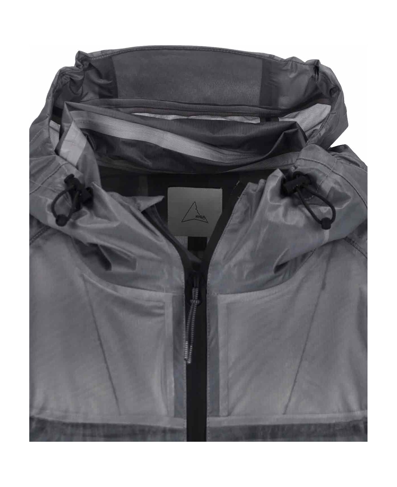 ROA 'glasslike 3l' Waterproof Jacket - Gray
