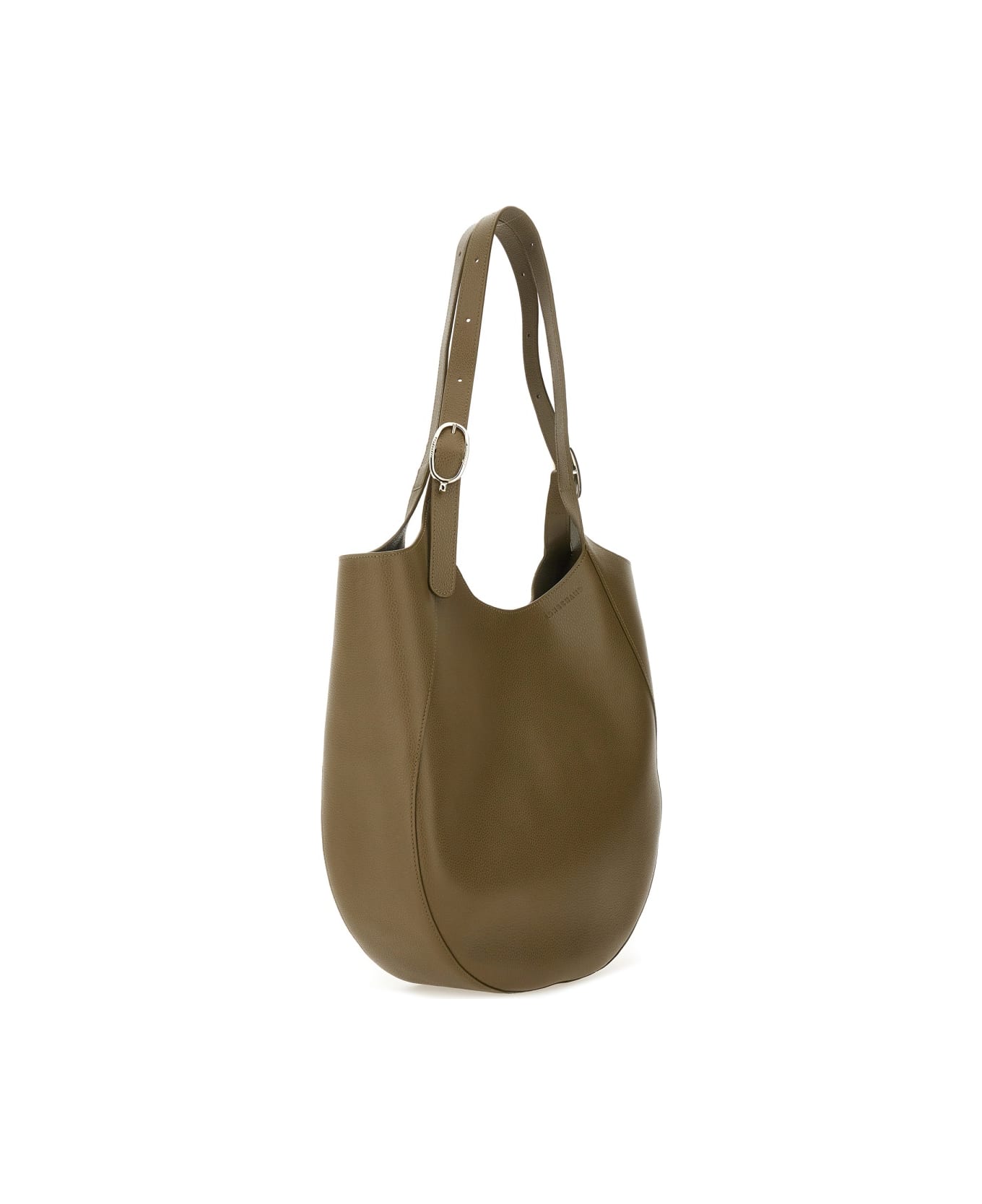 Longchamp Xl "le Foulonné" Shopping Bag - GREY