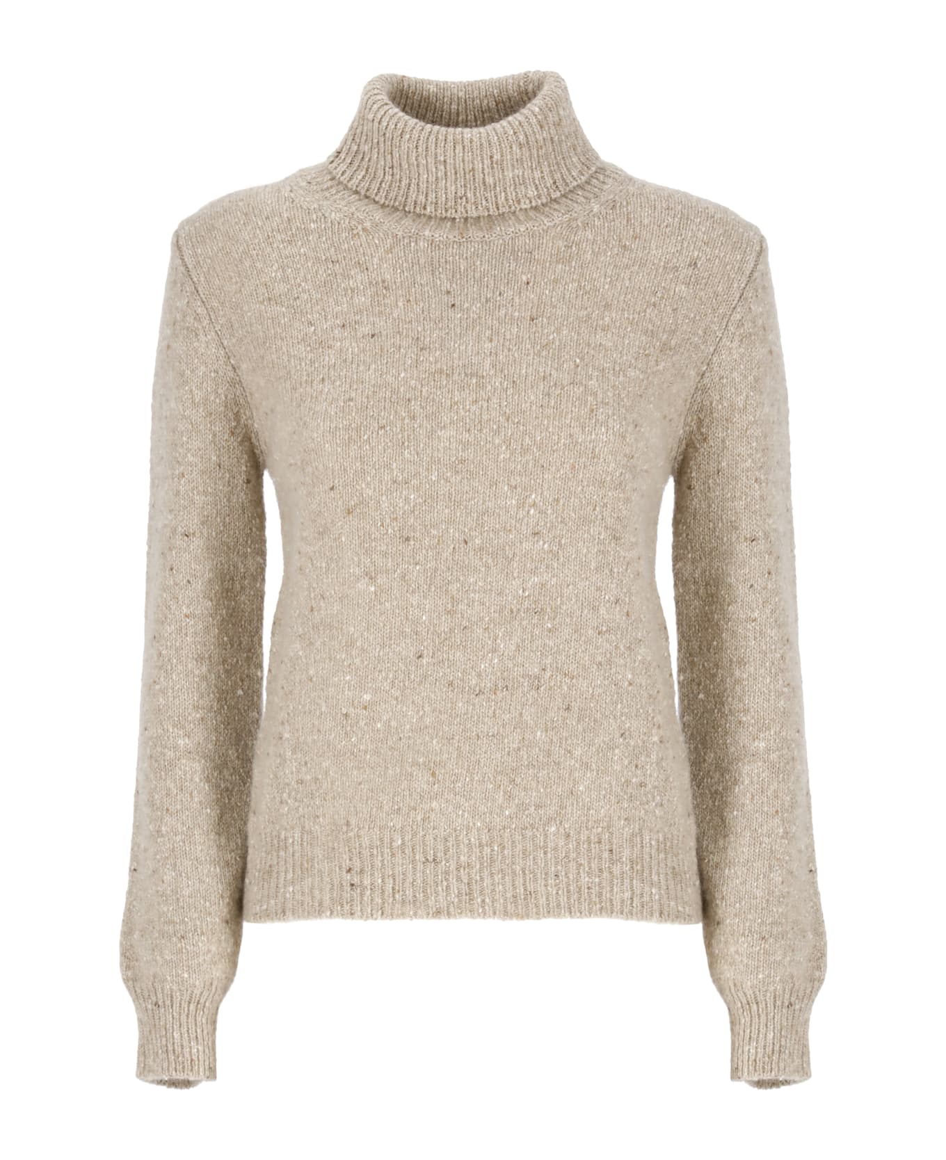 Kangra Wool Sweater - Beige