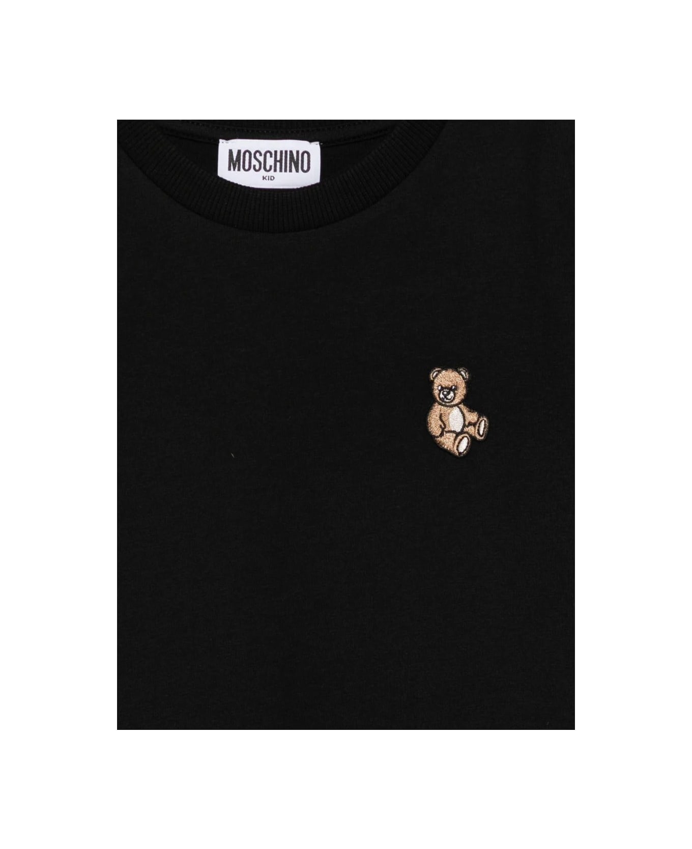 Moschino T-shirt With Logo - BLACK