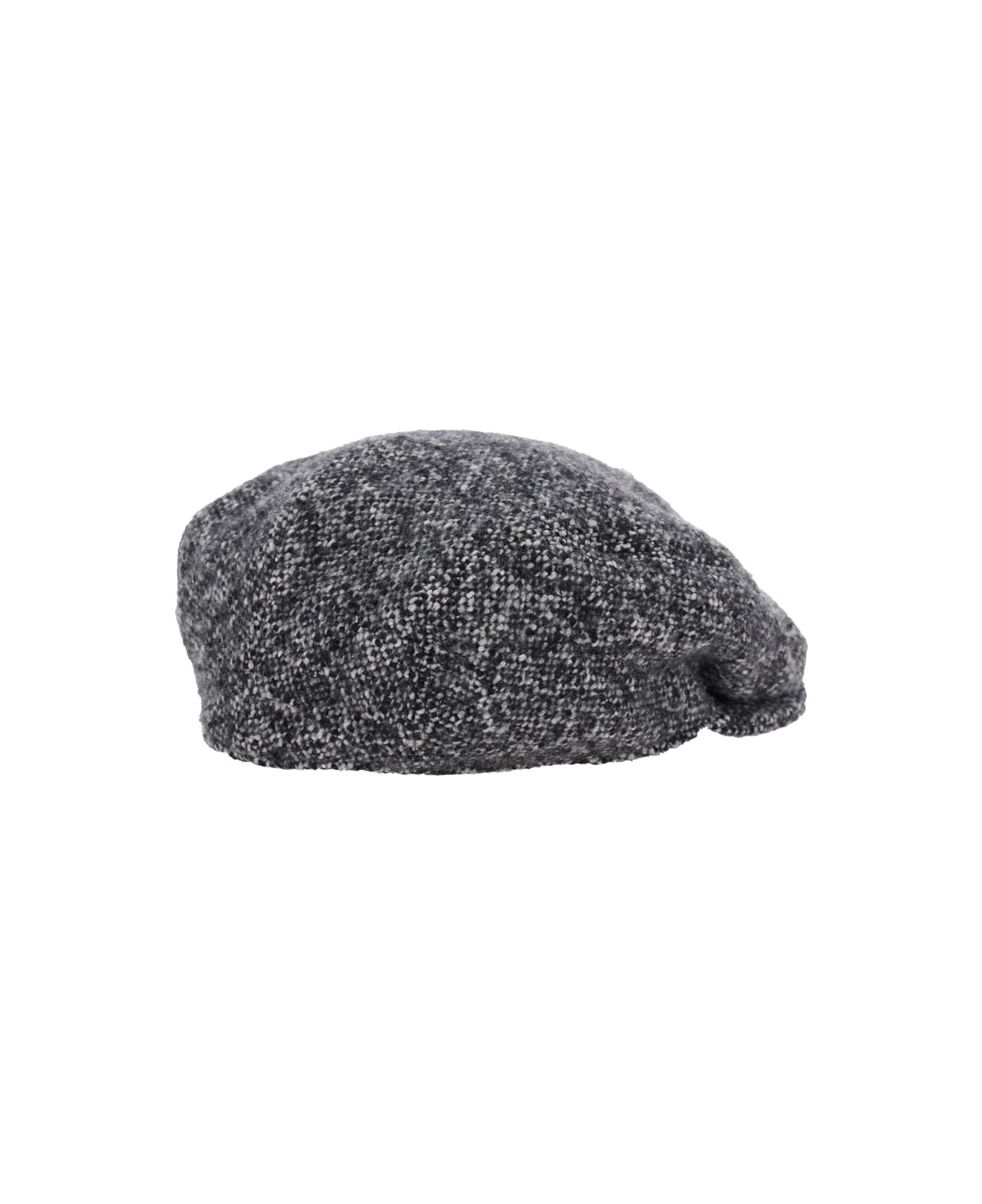 Dolce 
Gabbana Grey Hat With Short Brim In Wool Blend Man - Grey