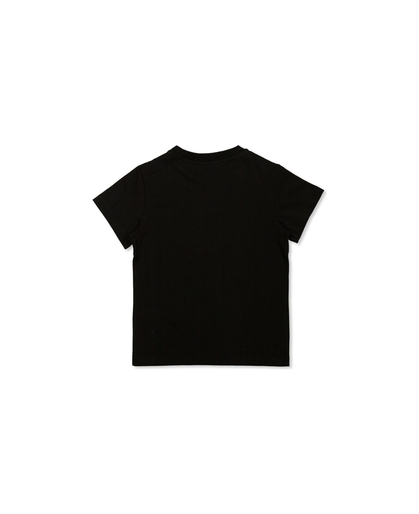 Balmain Press-stud Fastened Crewneck T-shirt - Black Tシャツ＆ポロシャツ